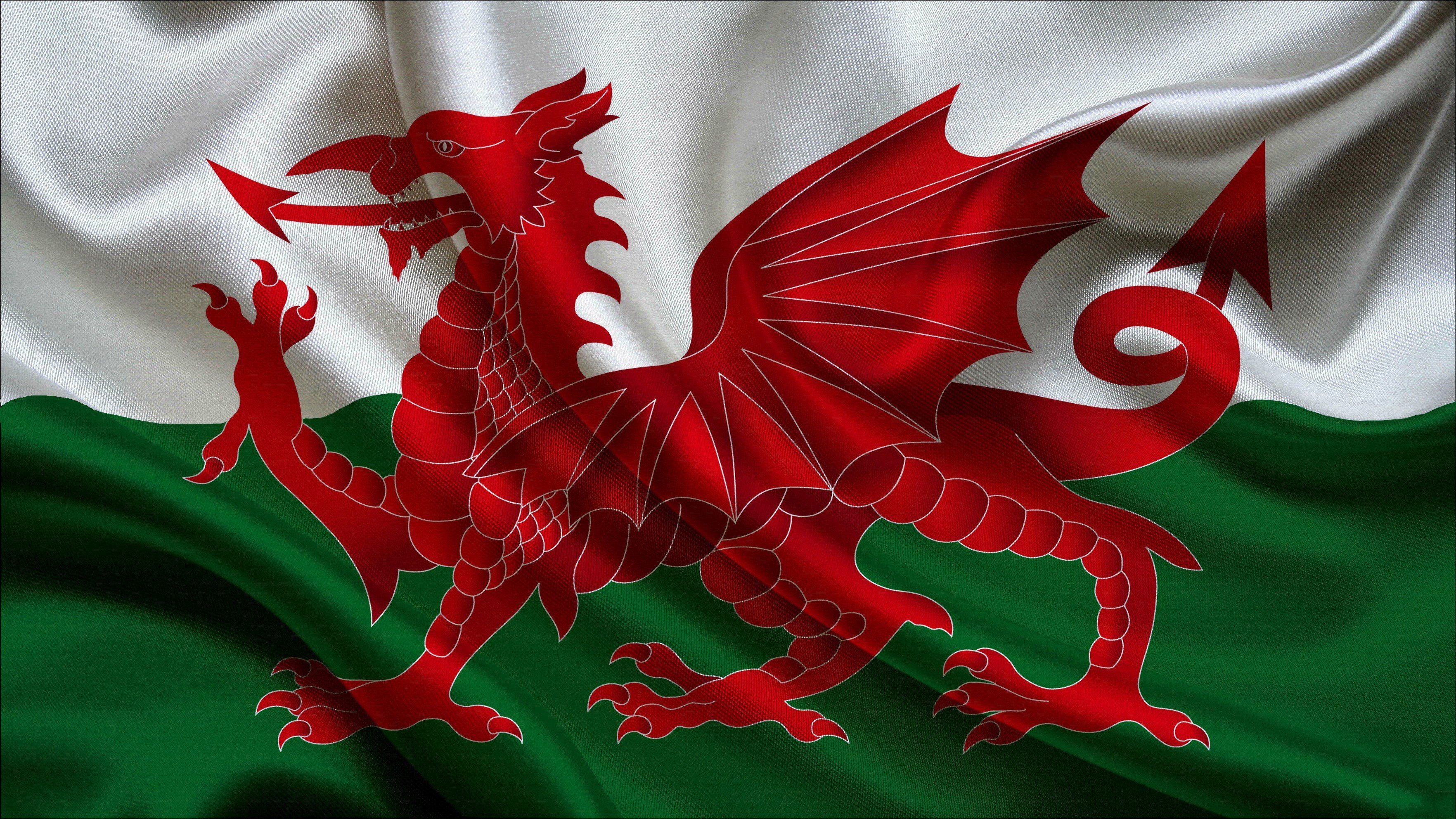 Wales, Flag, Dragon Wallpaper HD / Desktop and Mobile Background