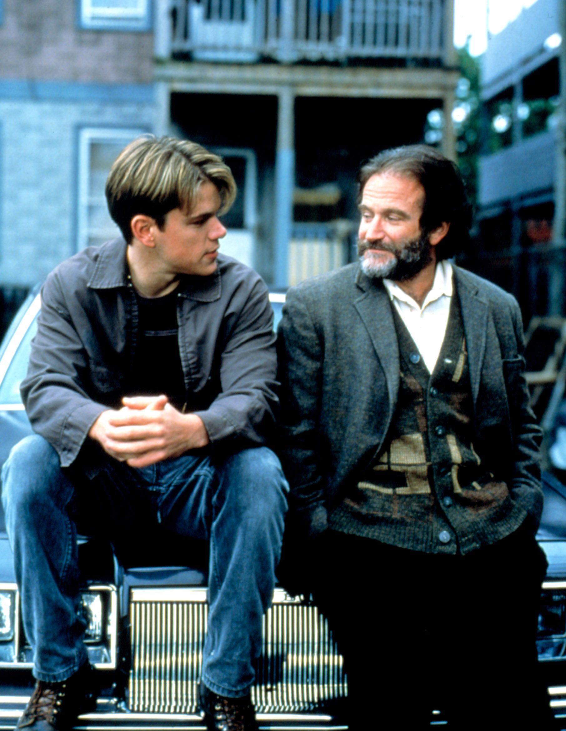 Matt Damon and Robin Williams in Ben Affleck & Matt Damon's Good