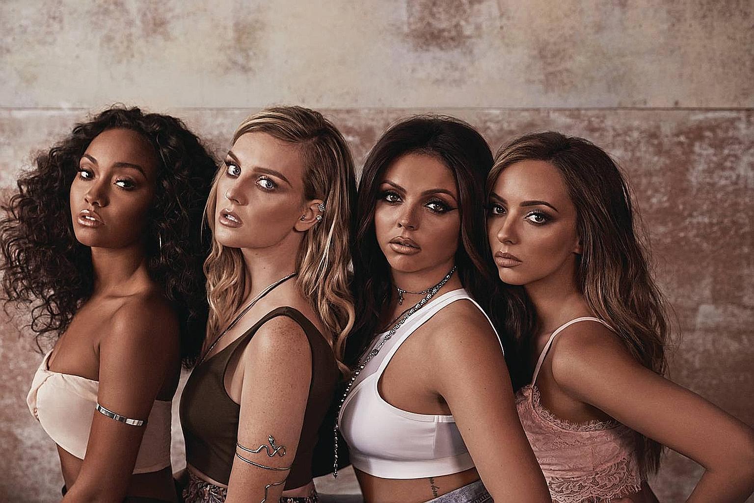 One Direction's labelmates Little Mix have no thoughts of solo