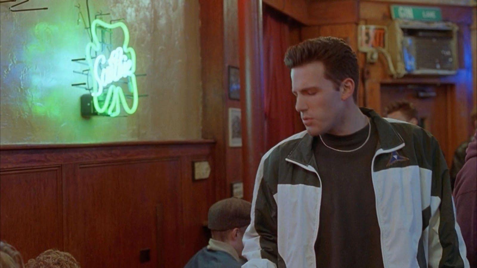 cinematic style Affleck in Good Will Hunting