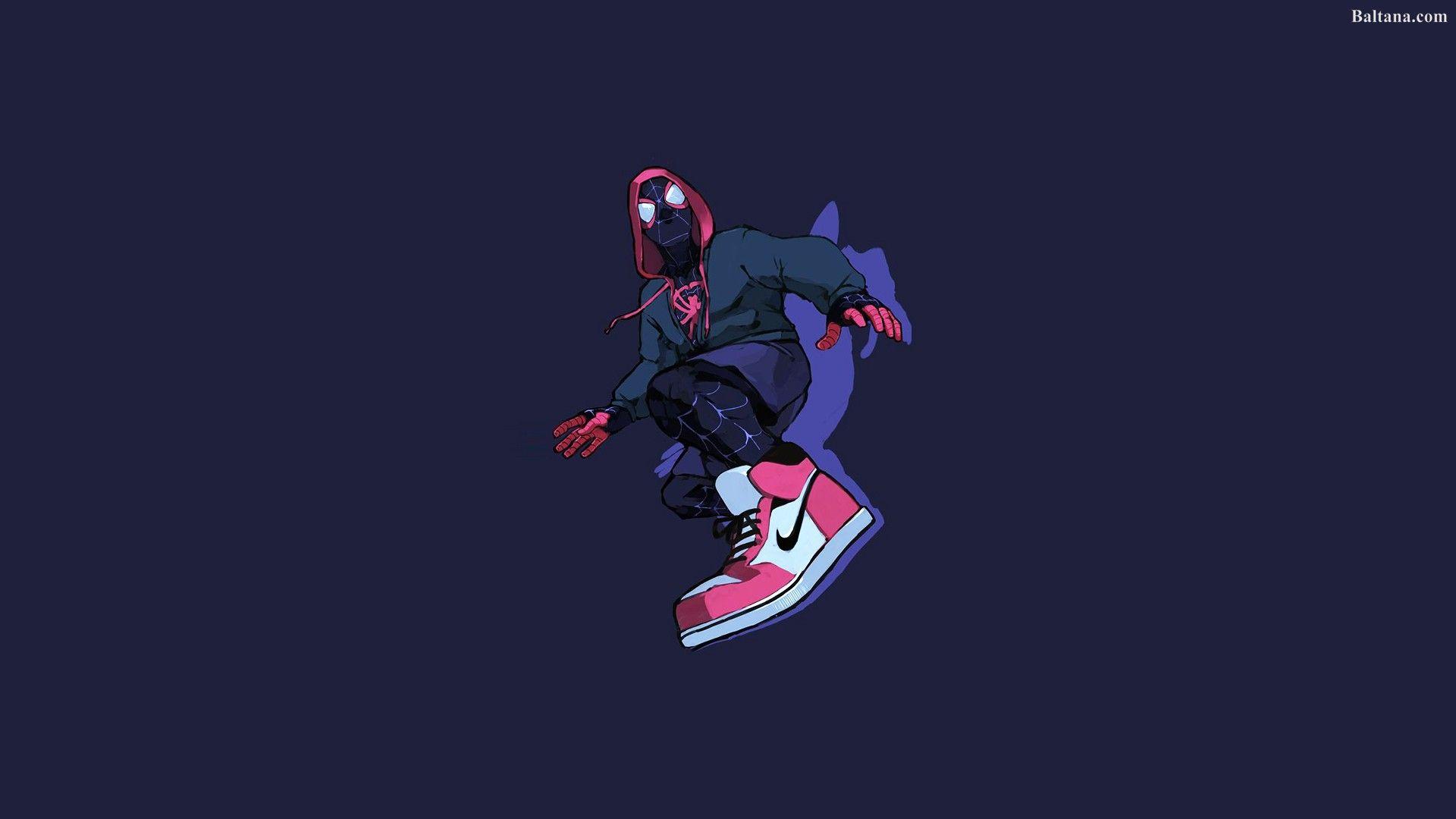 Spiderman Into The Spider Verse HQ Background Wallpaper 29950