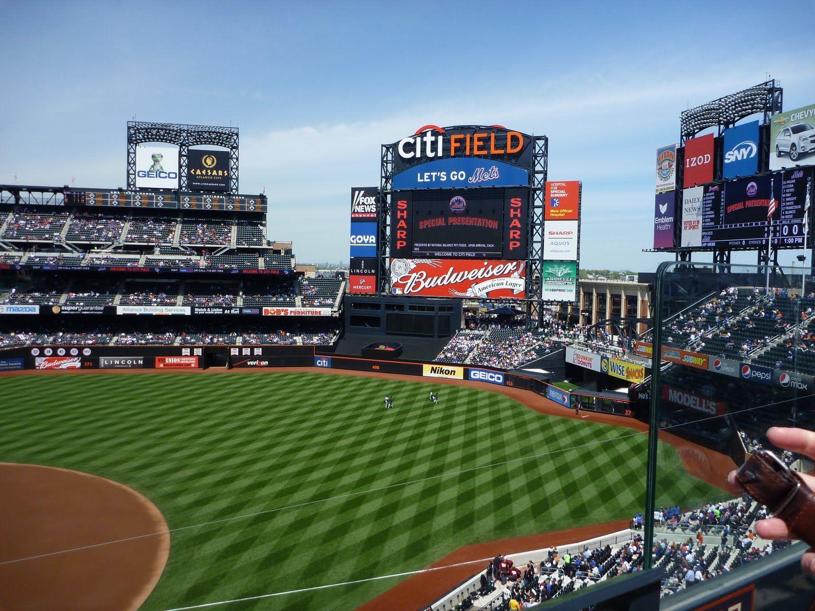 citi field baseball fans mets newyork sports stadium HD wallpaper 3D