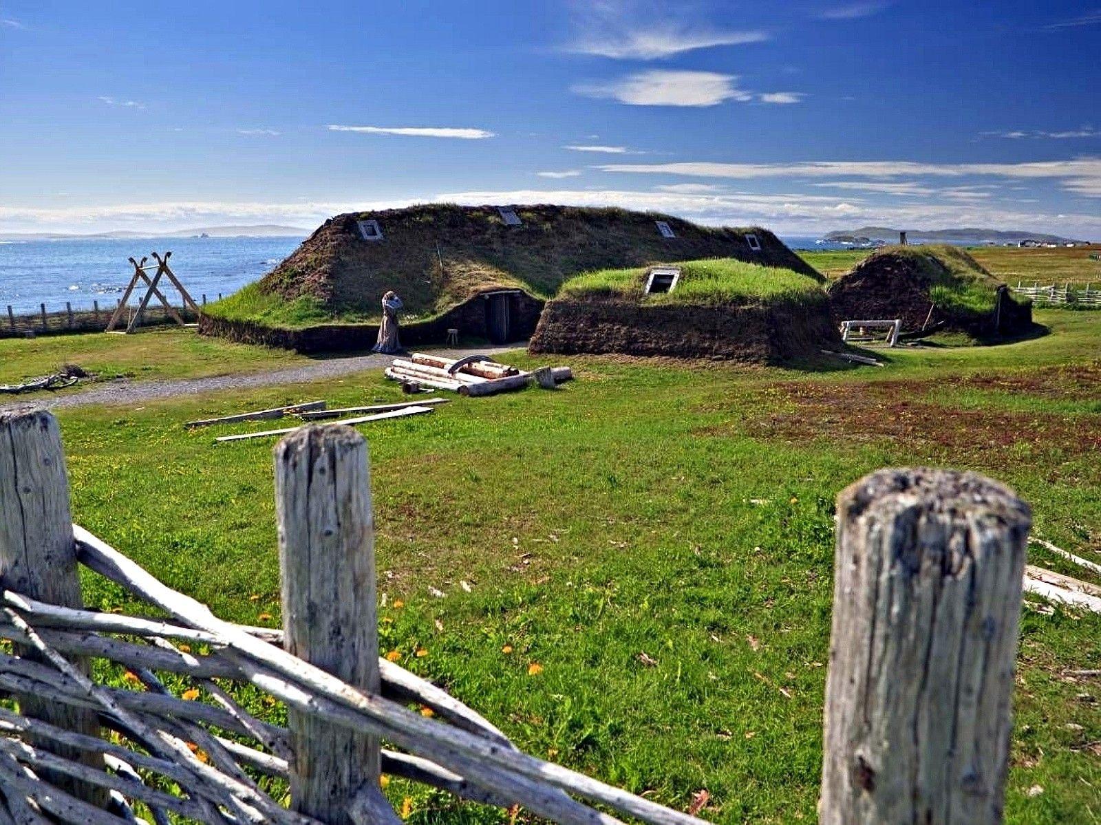 Medieval: Viking Long House Reconstructed NFLD Newfoundland Labrador