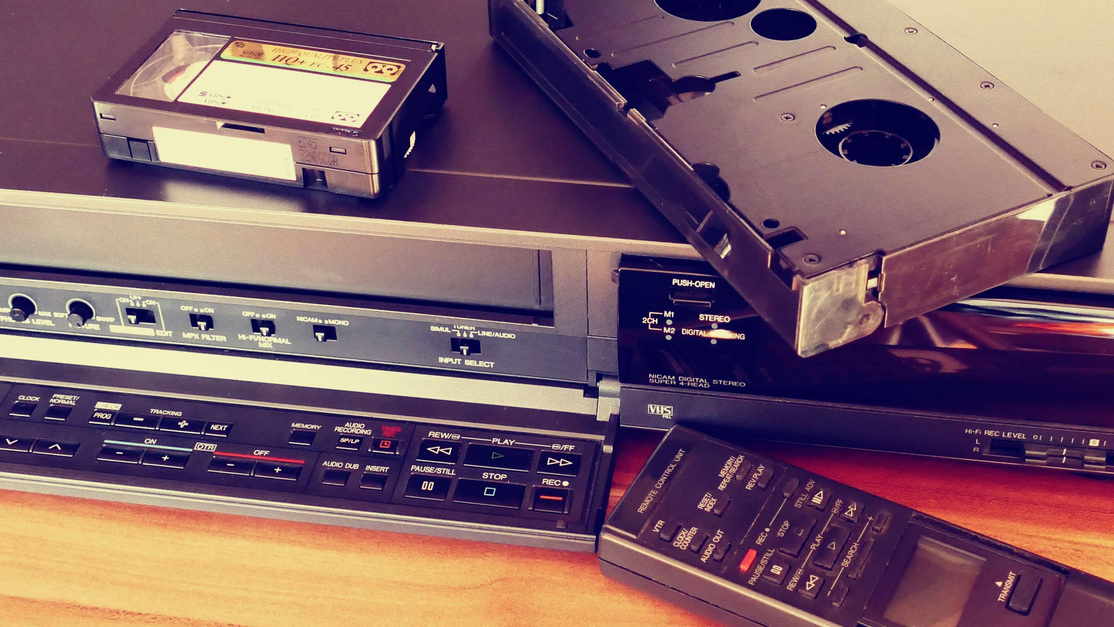 classic #phonograph record #retro #tech #technology #vcr #vhs #video