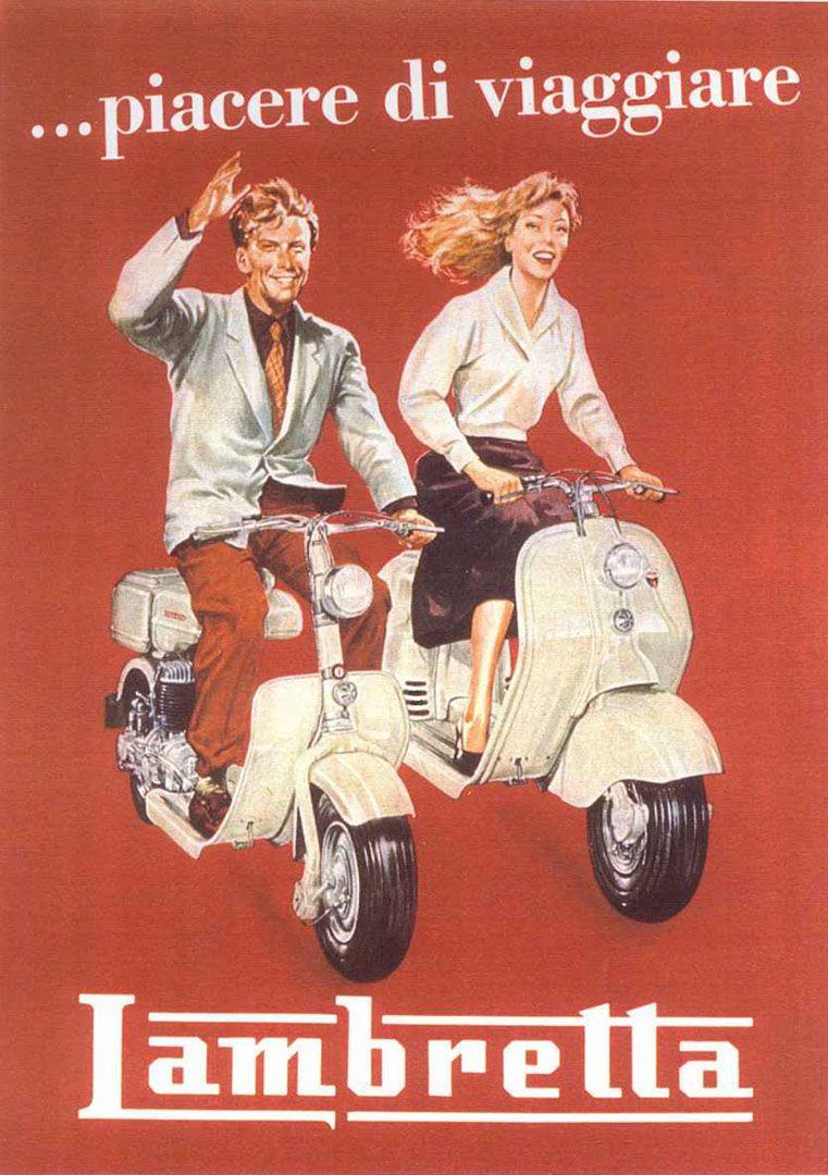 Lambretta Italian Posters
