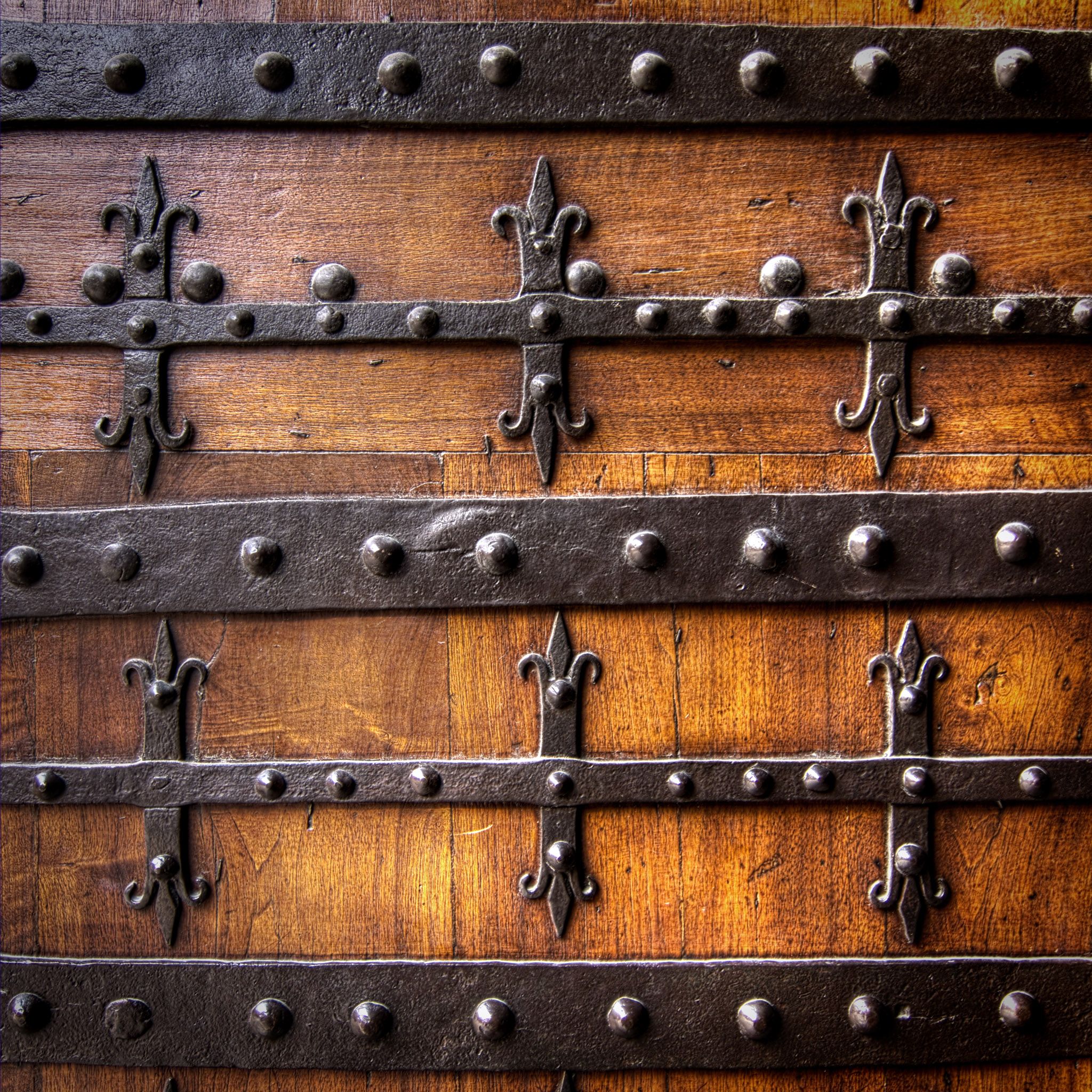 Old Wooden Gate iPad Wallpaper