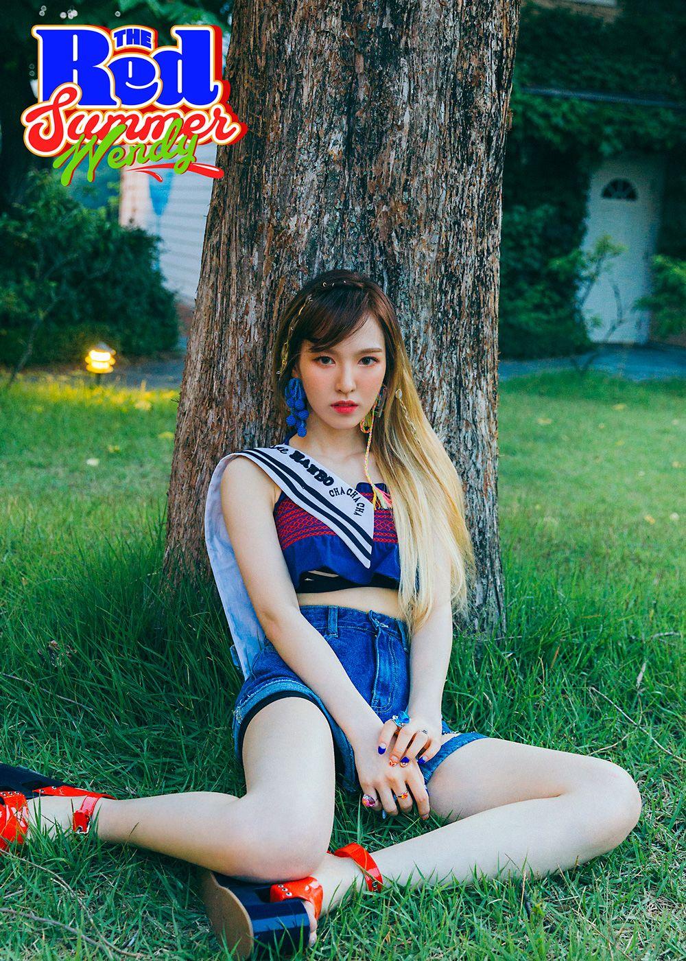 Red Velvet Release Summer Themed Teaser Pics For 'The Red Summer