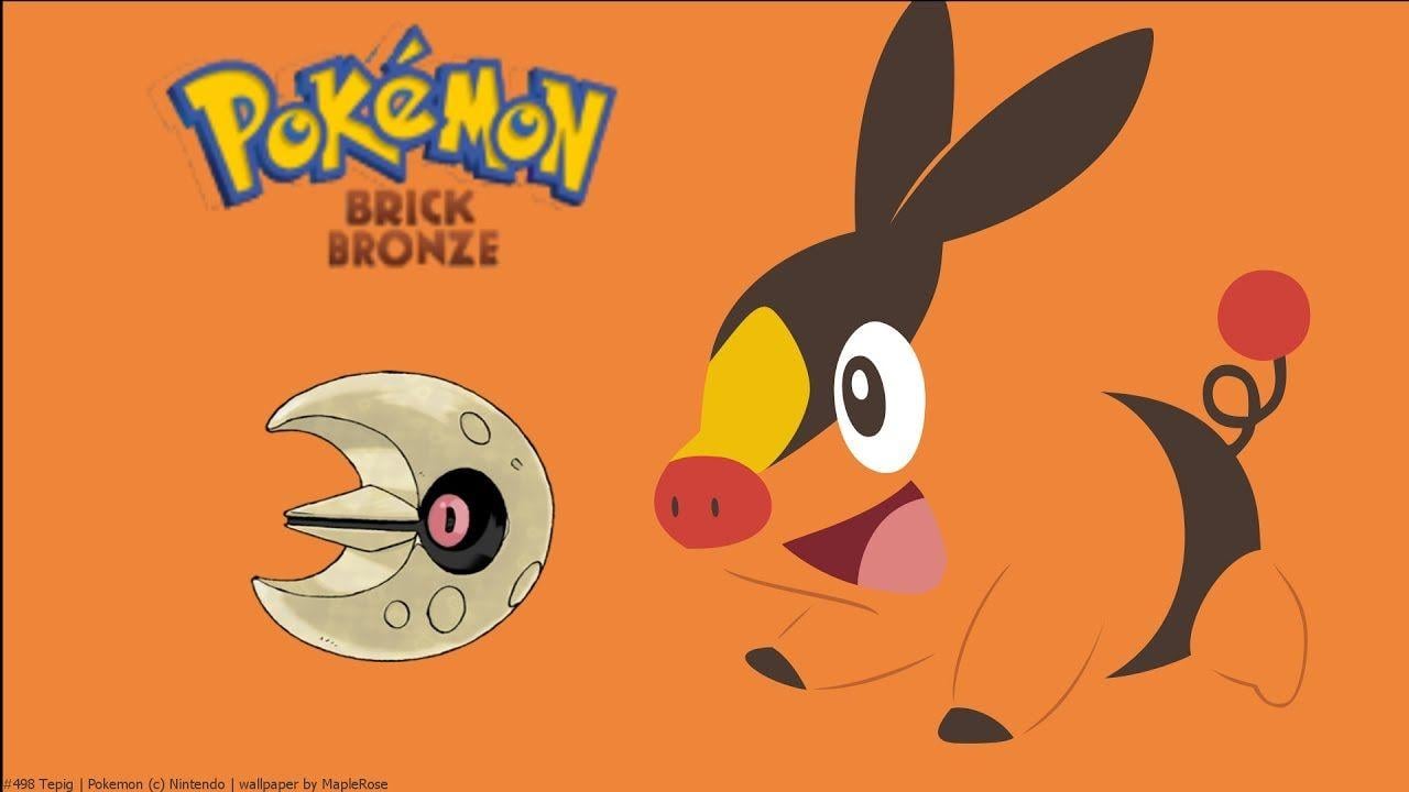 Let's Play Pokemon Brick Bronze Euer ernst ein LUNATONE!!!