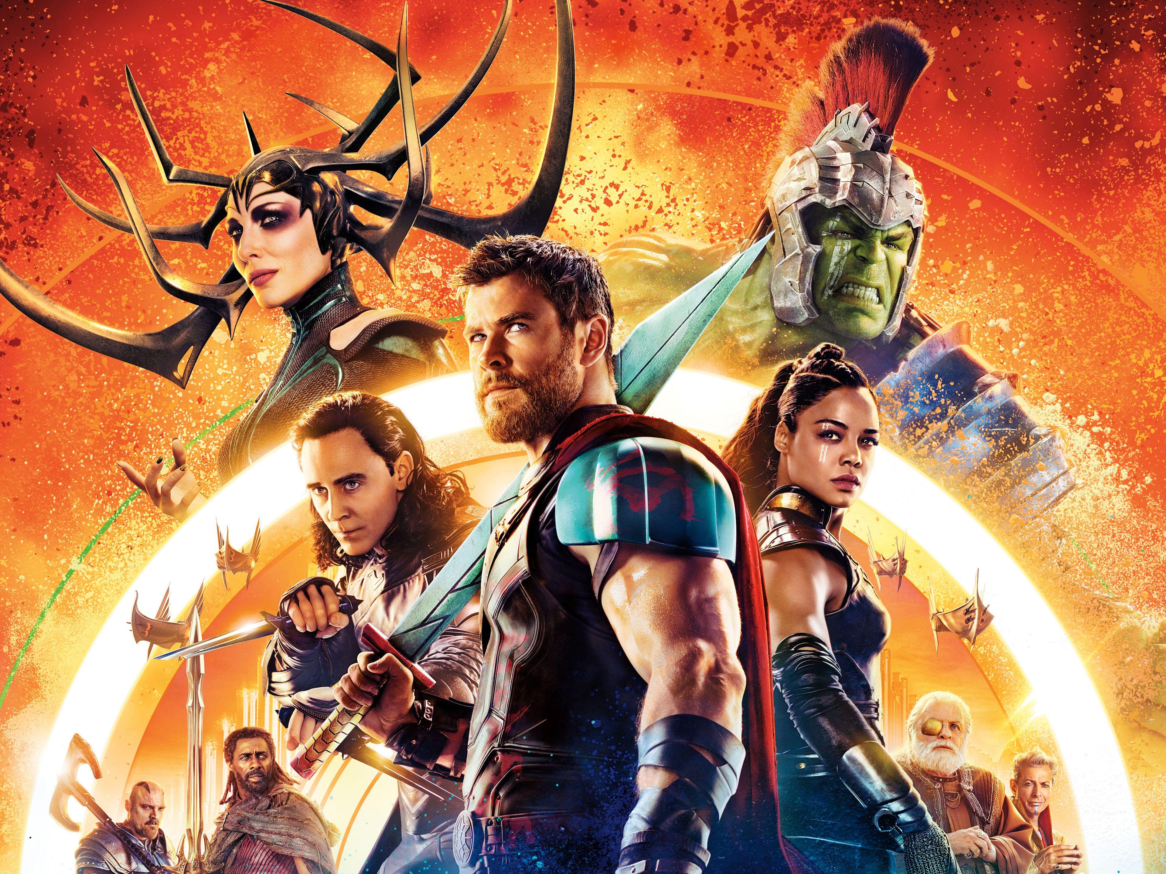 Thor: Ragnarok 4K UHD 4:3 3840x2880 Wallpaper. UHD WALLPAPERS.EU