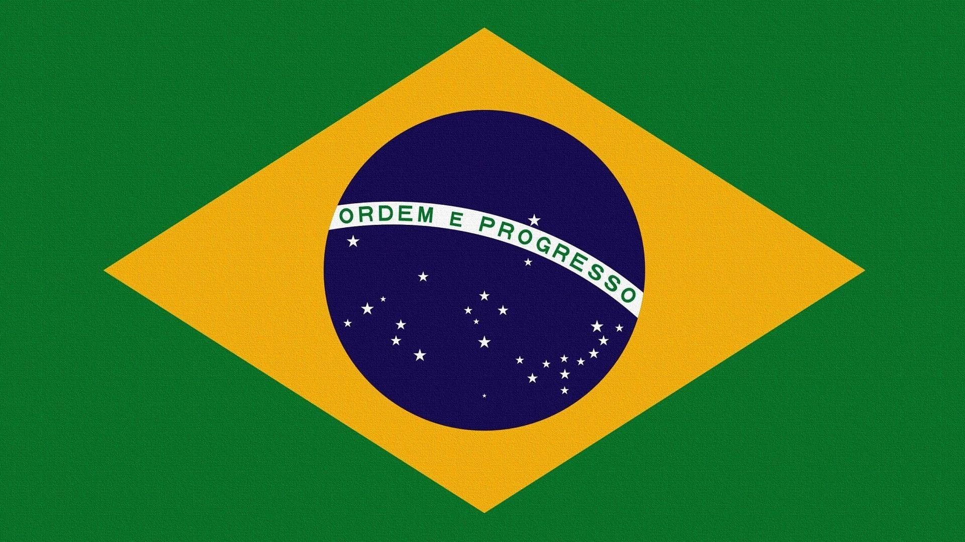 Brazil Flag HD Wallpaper