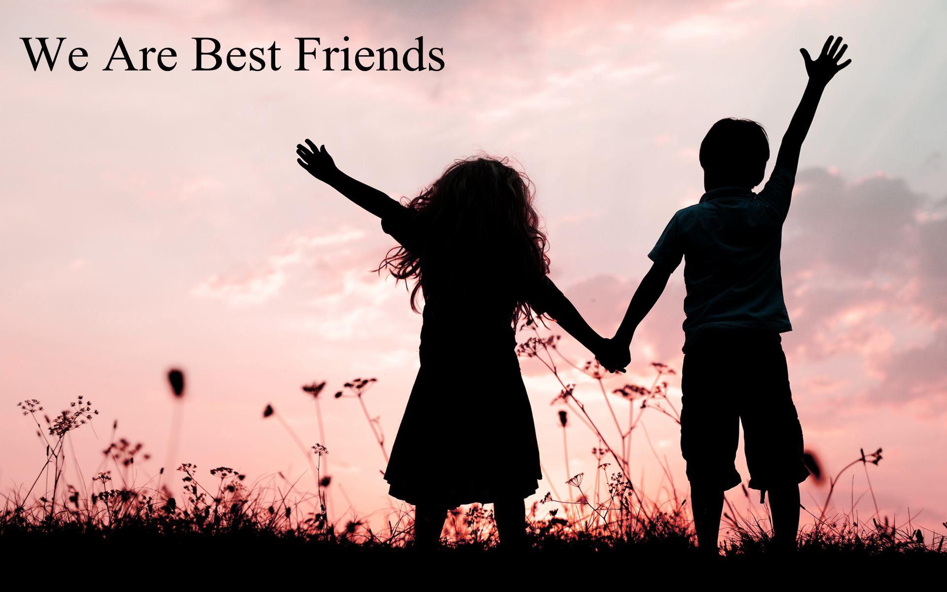 Happy Friendship Day Best Friends HD Wallpaper