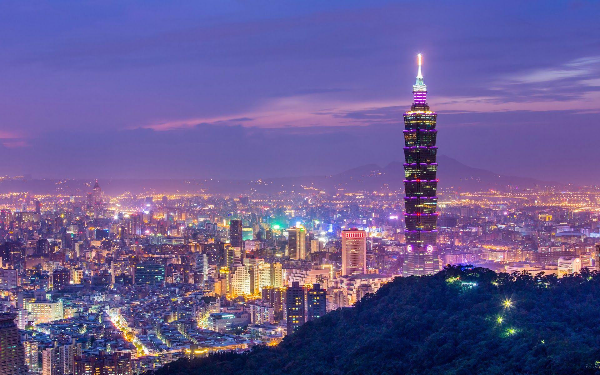 Taipei 101 City View Wallpaper