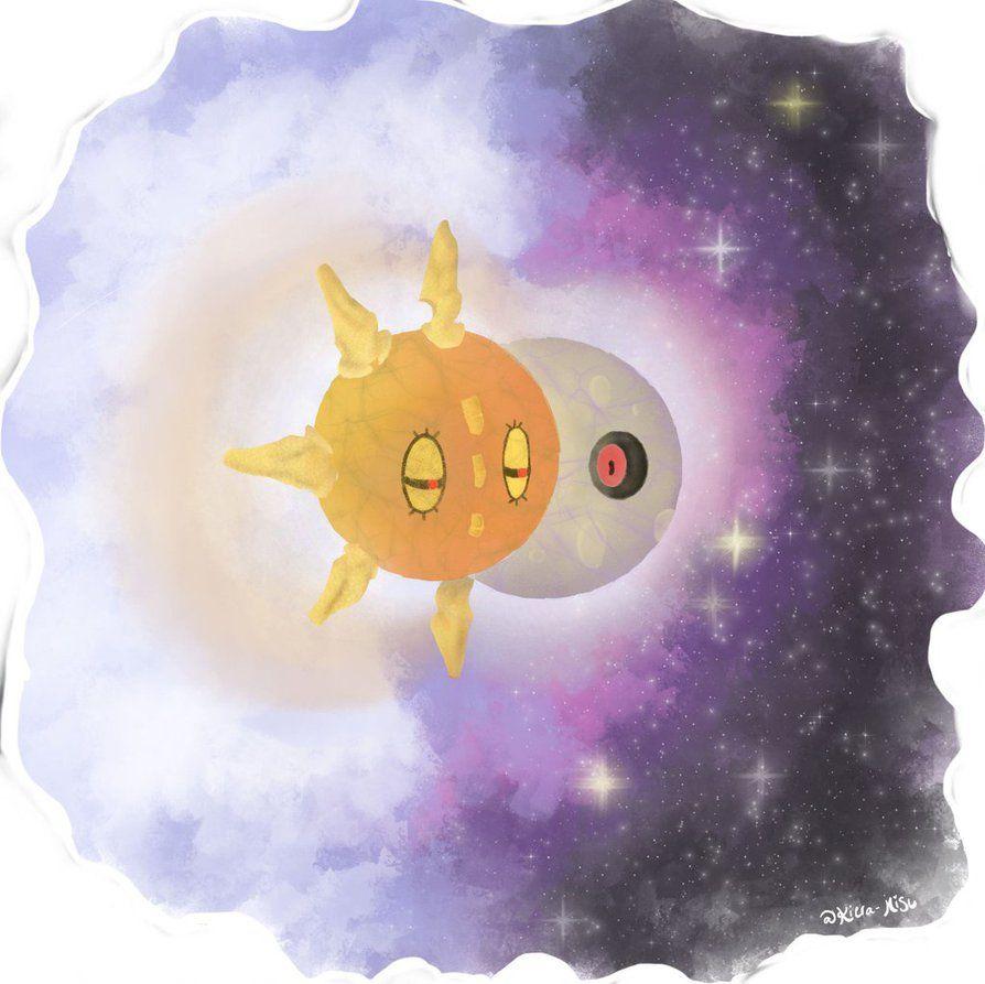 Pokemon Sun And Moon Lunatone And Solrock By Kiera Misu