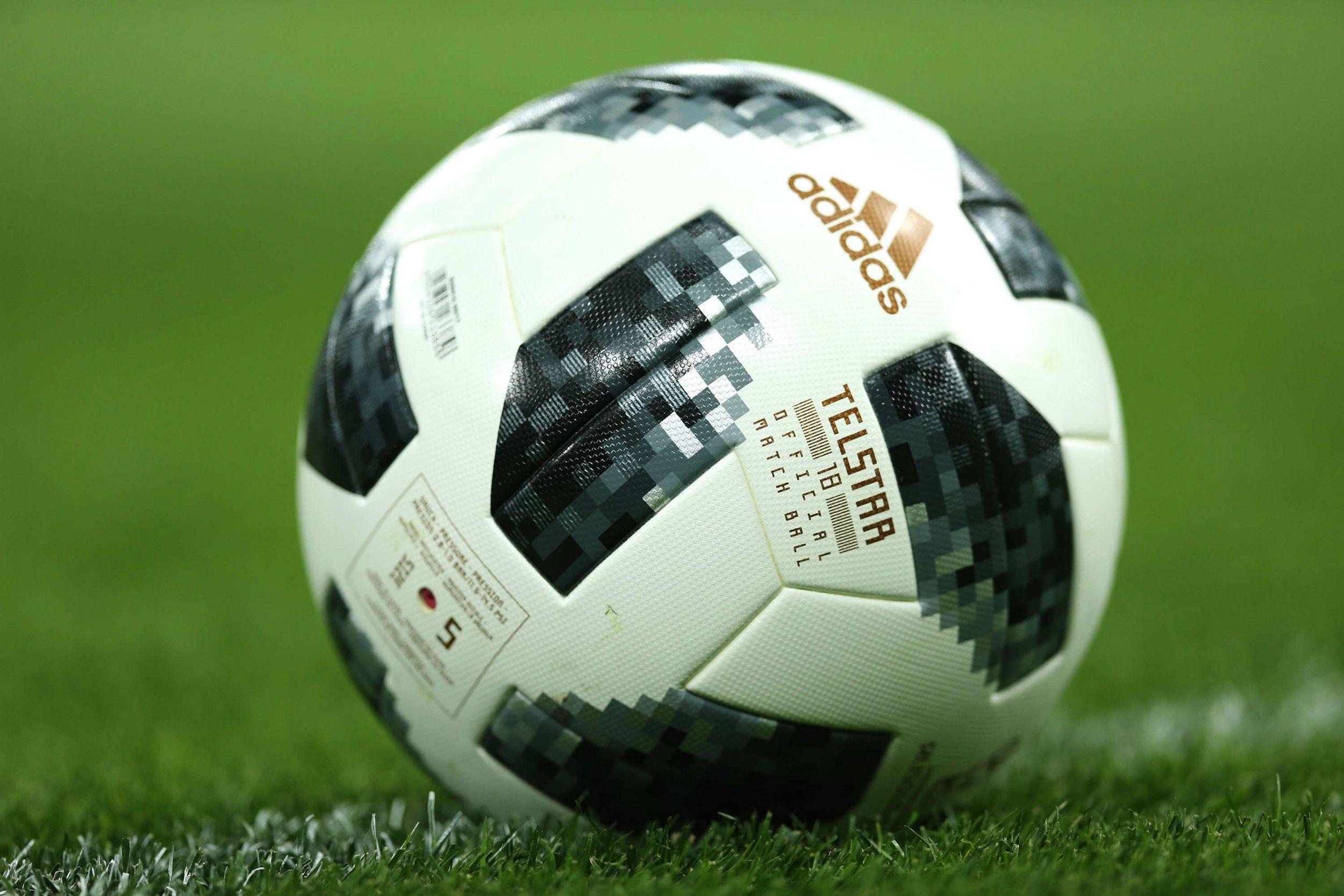 Adidas Telstar 18 ball on ground wallpaper. Fifa world cup 2018