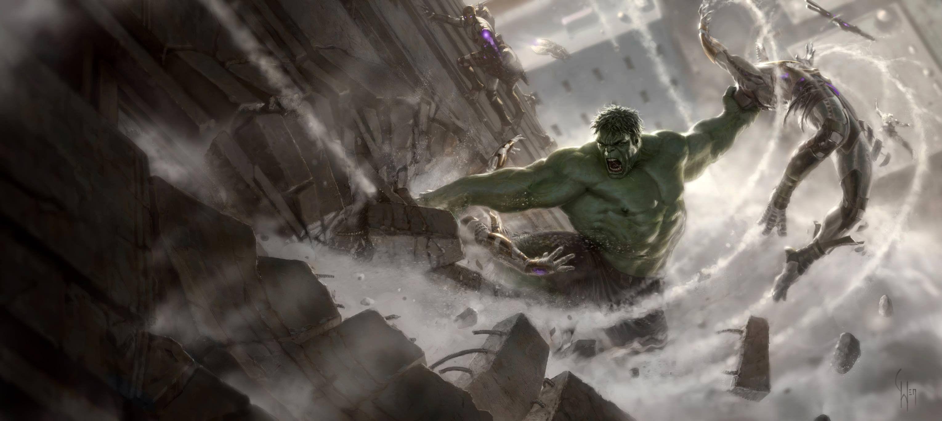 smash, Avengers, Hulk wallpaper