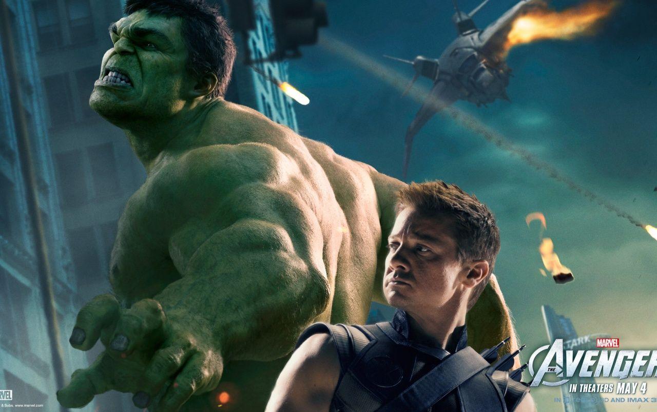 Hawkeye and The Hulk wallpaper. Hawkeye and The Hulk