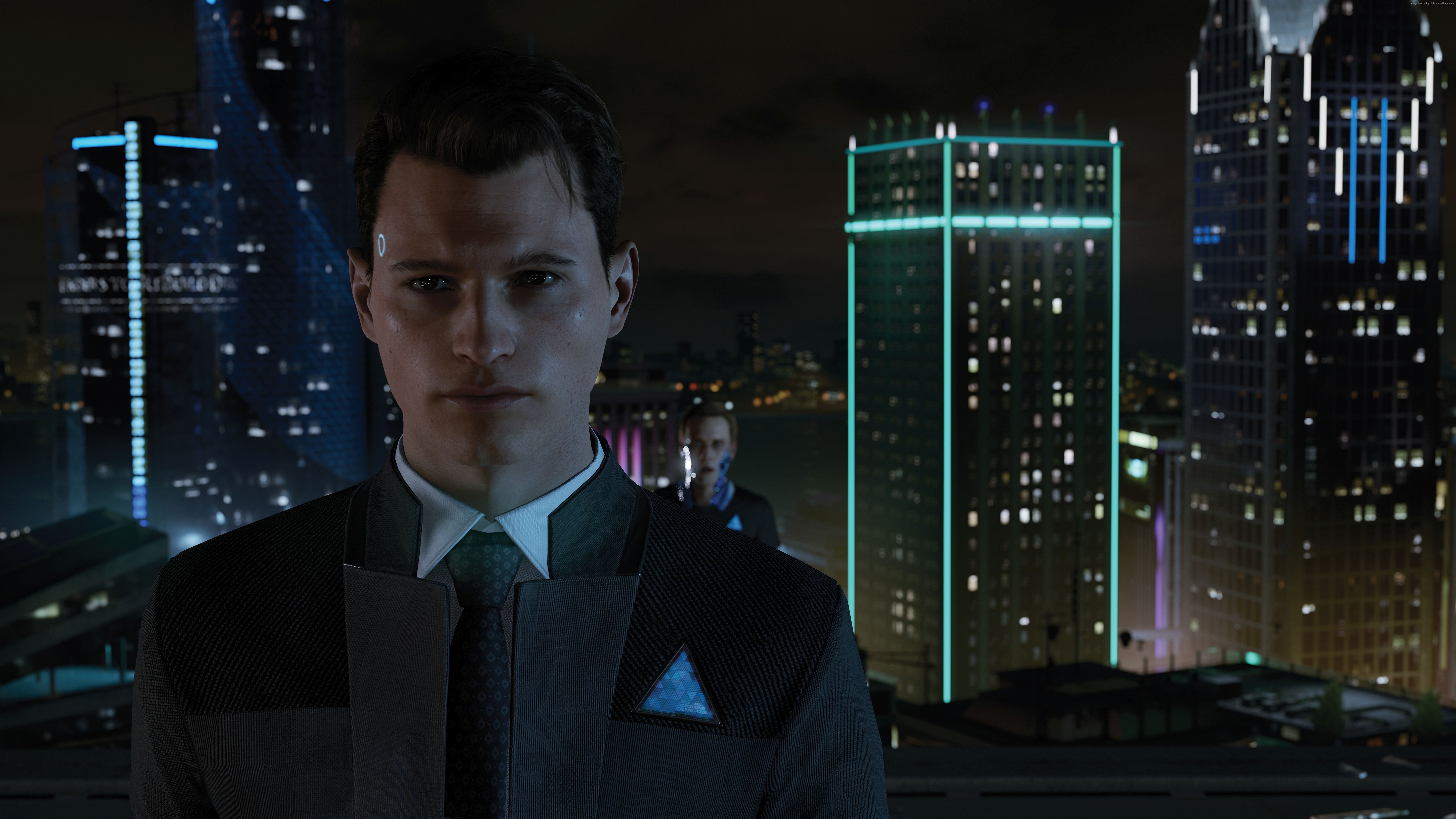 Wallpaper Detroit: Become Human, 8k, E3 screenshot, Games