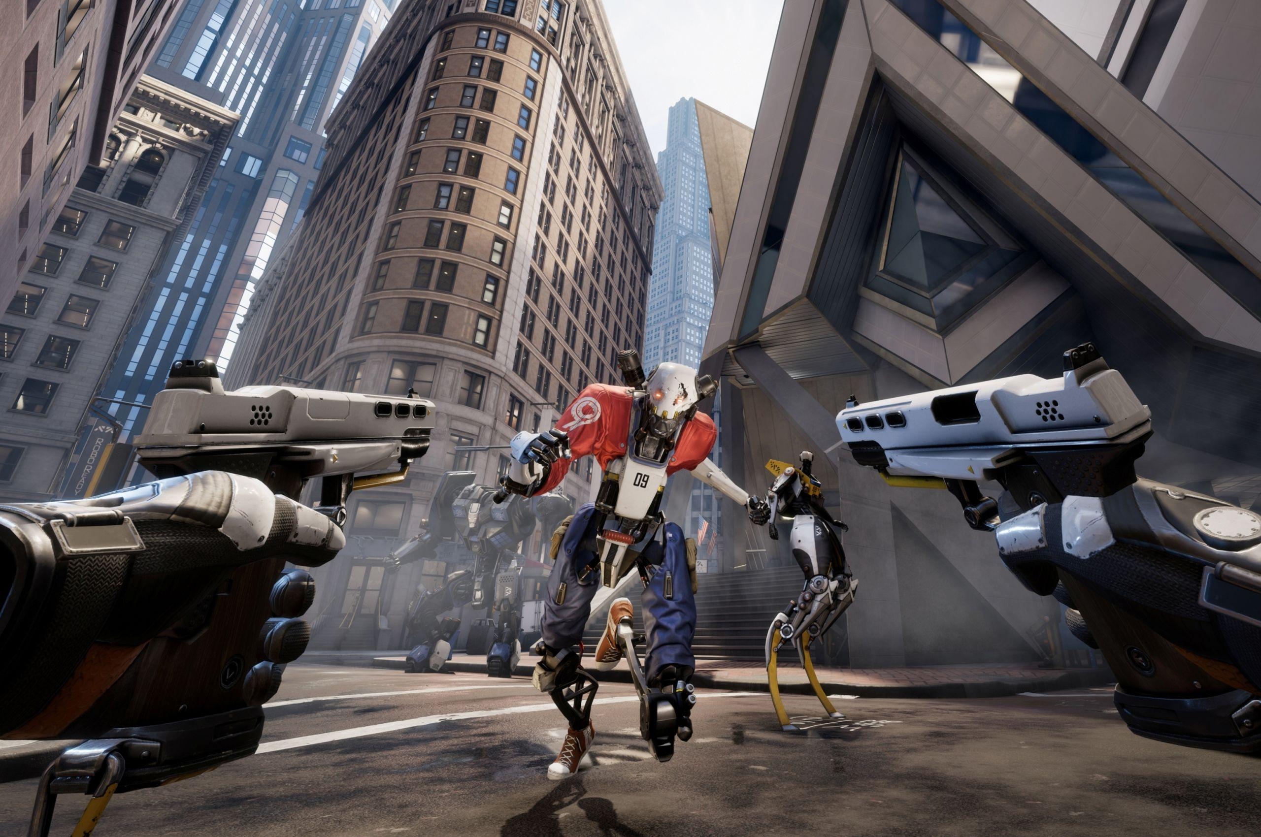 Robo Recall Virtual Reality Game Chromebook Pixel HD 4k