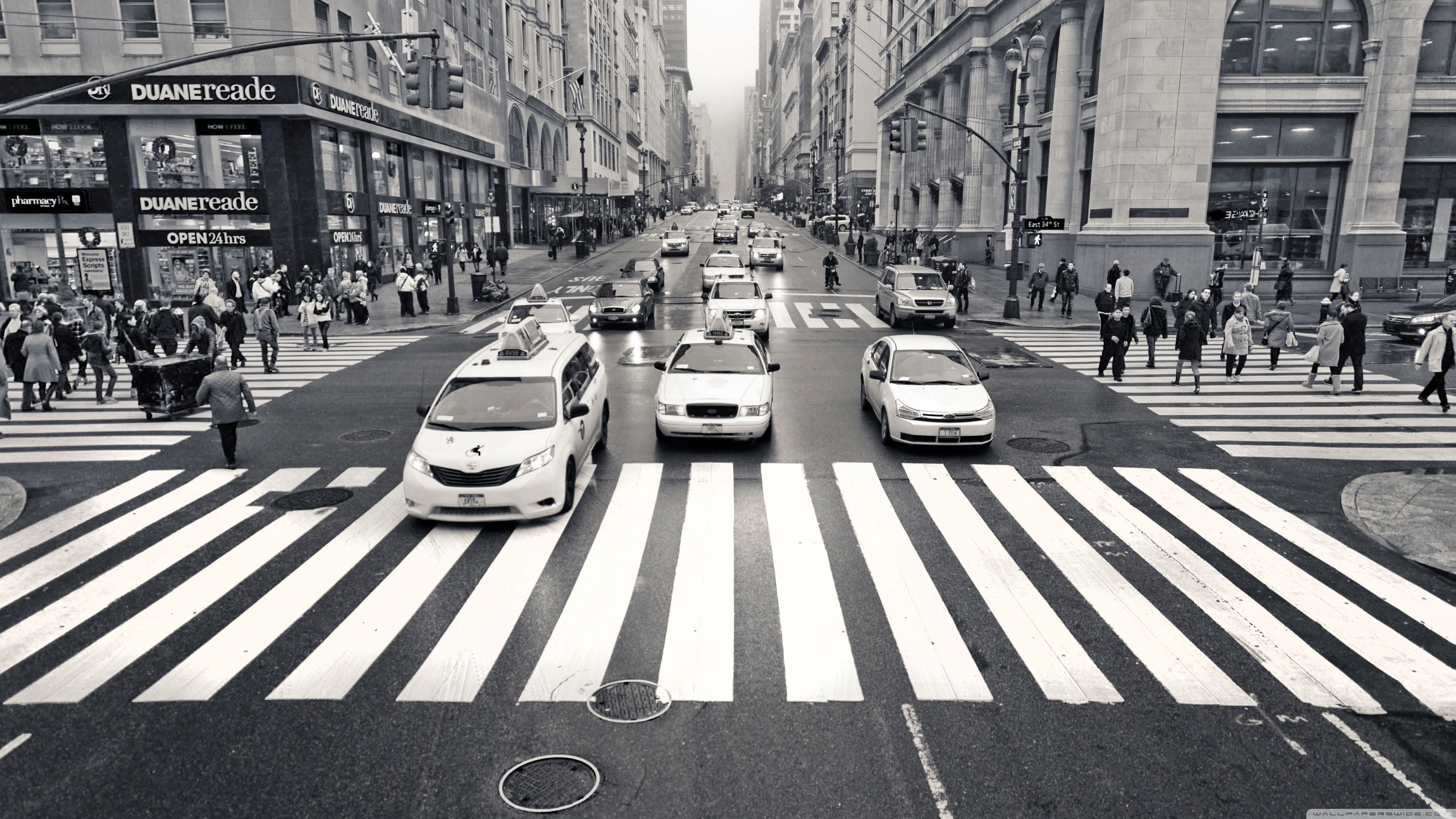 New York City Streets ❤ 4K HD Desktop Wallpaper for 4K Ultra HD TV