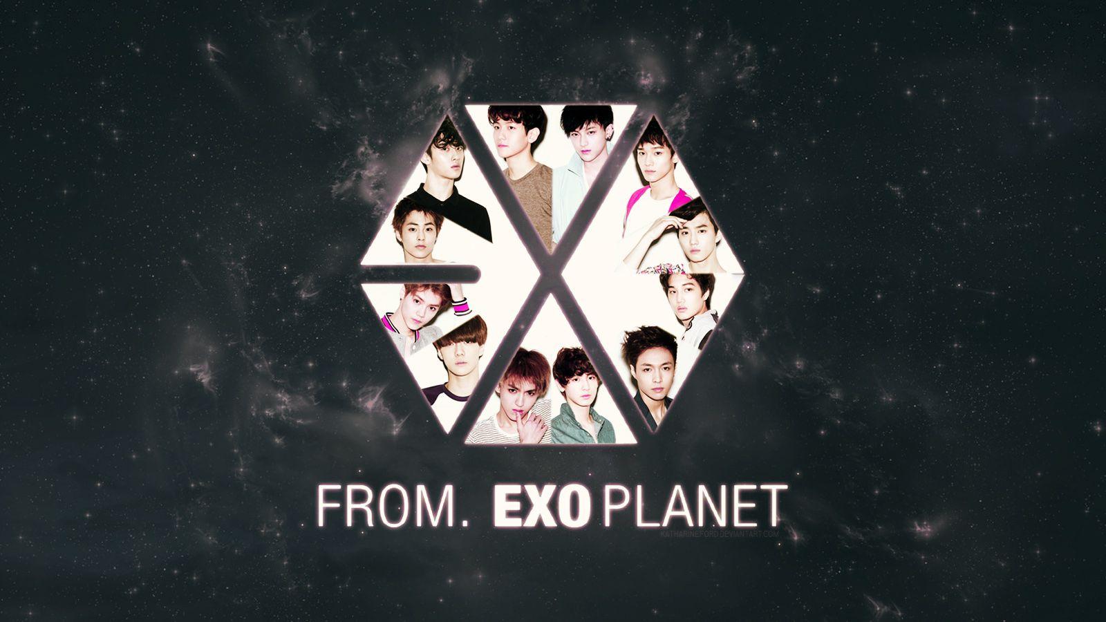 Kpop Logo Exo HD Wallpaper, Background Image