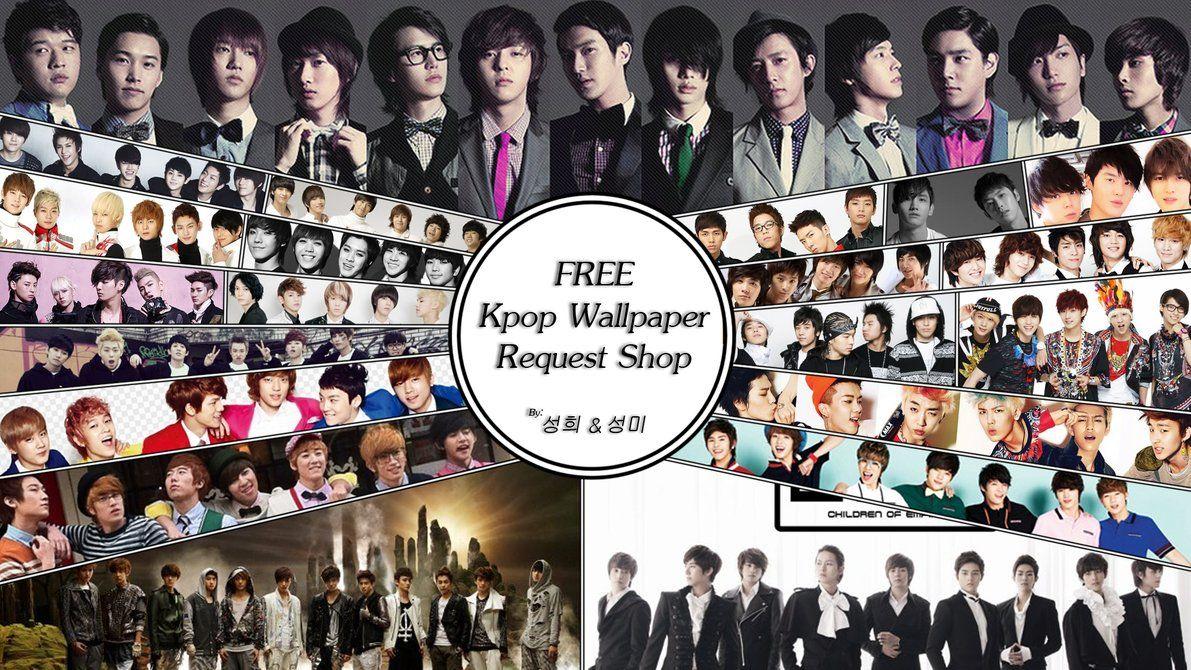 FREE Kpop Wallpaper Request Shop!