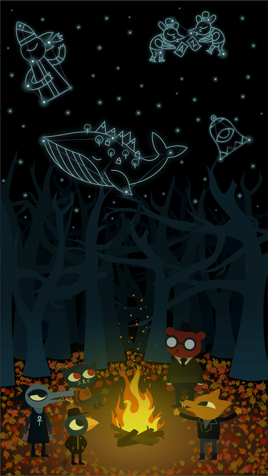Night in the Woods Phone Wallpaper