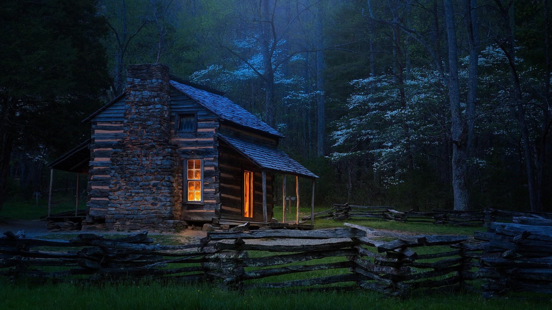 Carter Shields Cabin In Great Smoky Mountains National Park