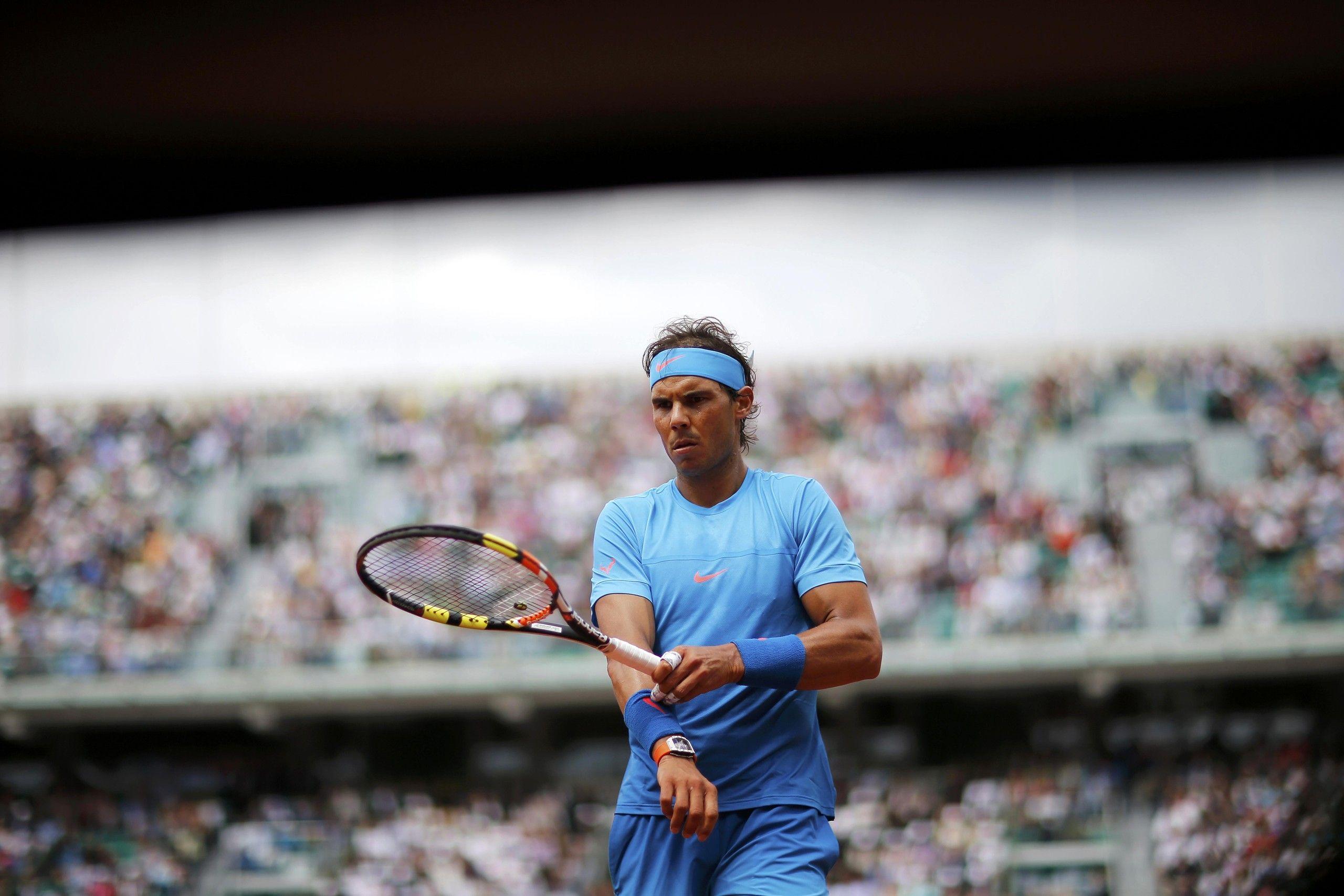 Rafael Nadal Tennis Match 2015 Wallpaper