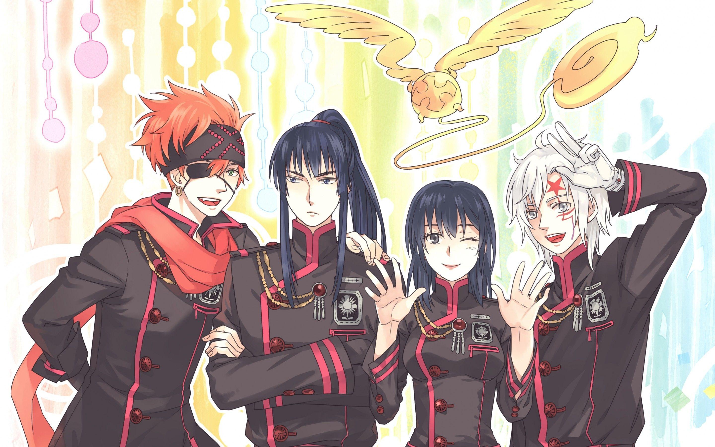 Download 2880x1800 D.gray Man, Allen Walker, Lenalee Lee, Yuu Kanda