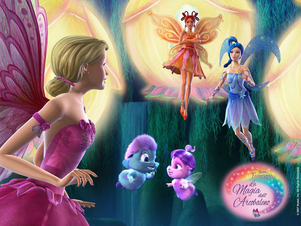 Magic Of The Rainbow Wallpaper Barbie Movies 24272930 1024