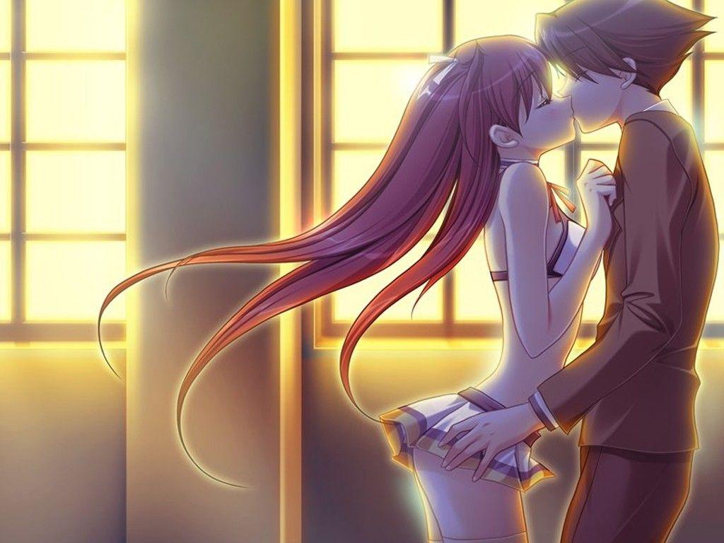 Hot Kiss Anime 2011 HD Wallpapers FreeHDWall.Blogspot iPhone Computer.