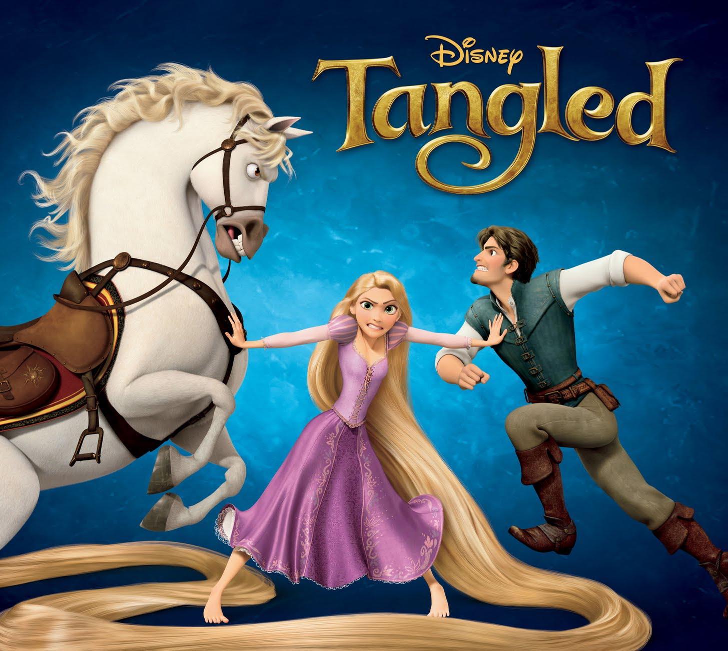 Free Disney Couple Tangled Princeess Rapunzel and Prince Flynn