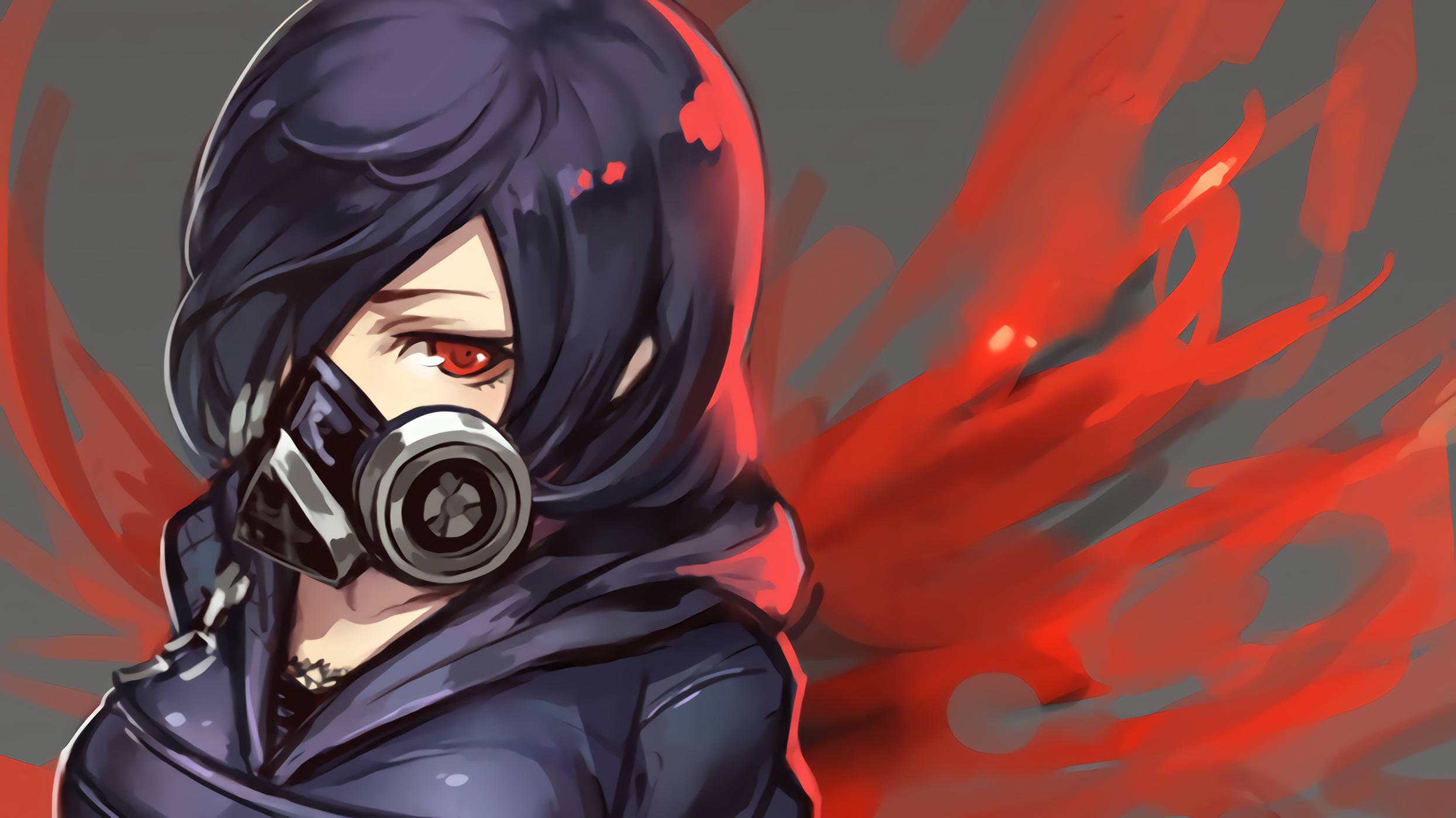 Digital Art Anime Tokyo Ghoul Touka Kirishima Wallpaper