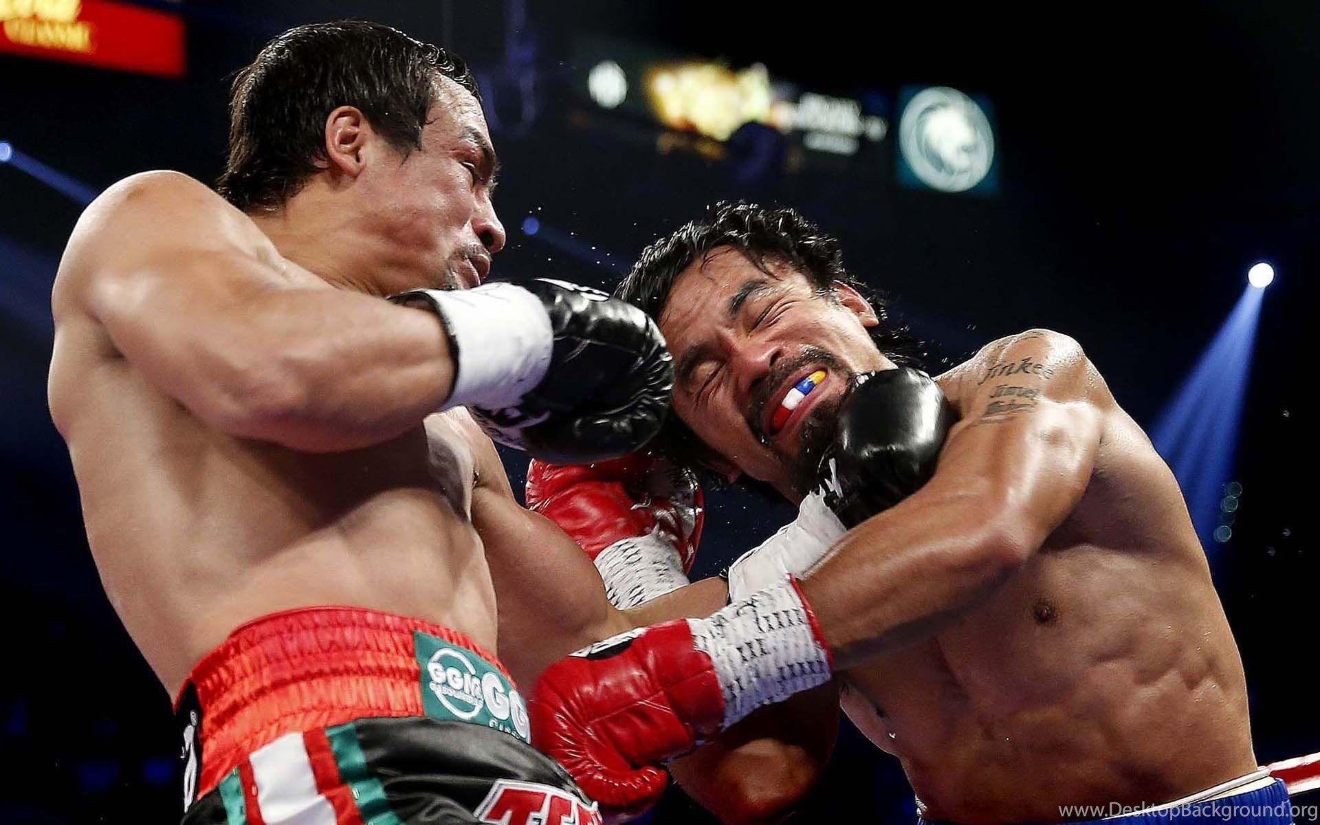 Boxing Juan Manuel Marquez And Manny Pacquiao Wallpaper. Desktop