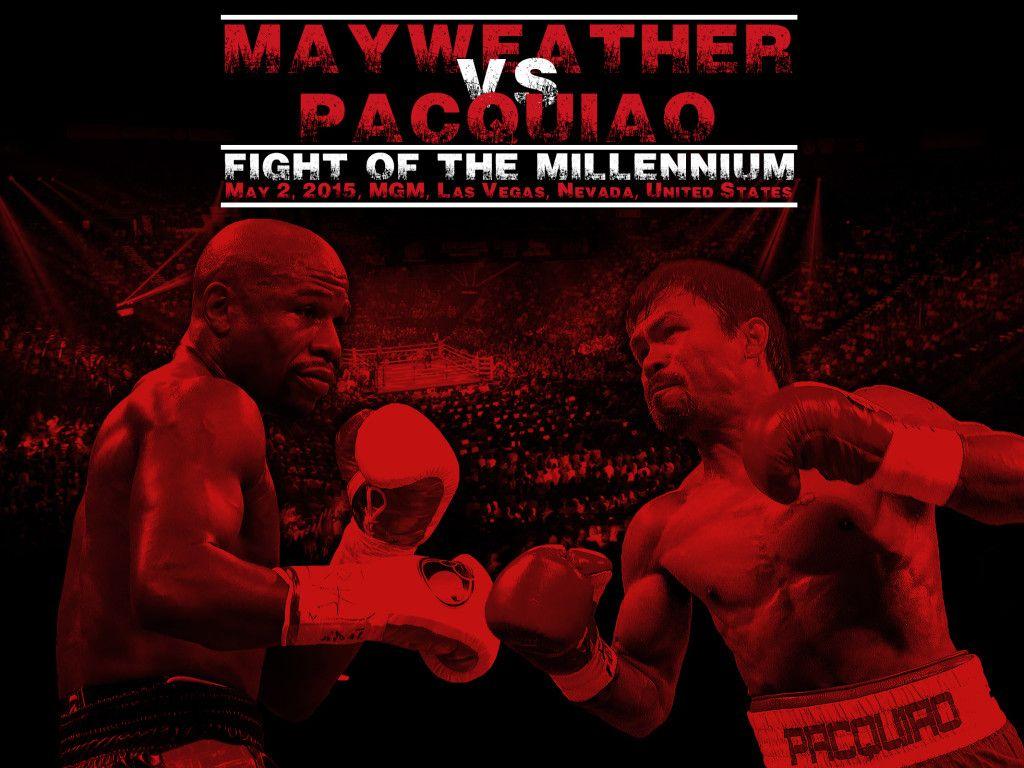 Floyd Mayweather Jr vs Manny Pacquiao HD Wallpaper