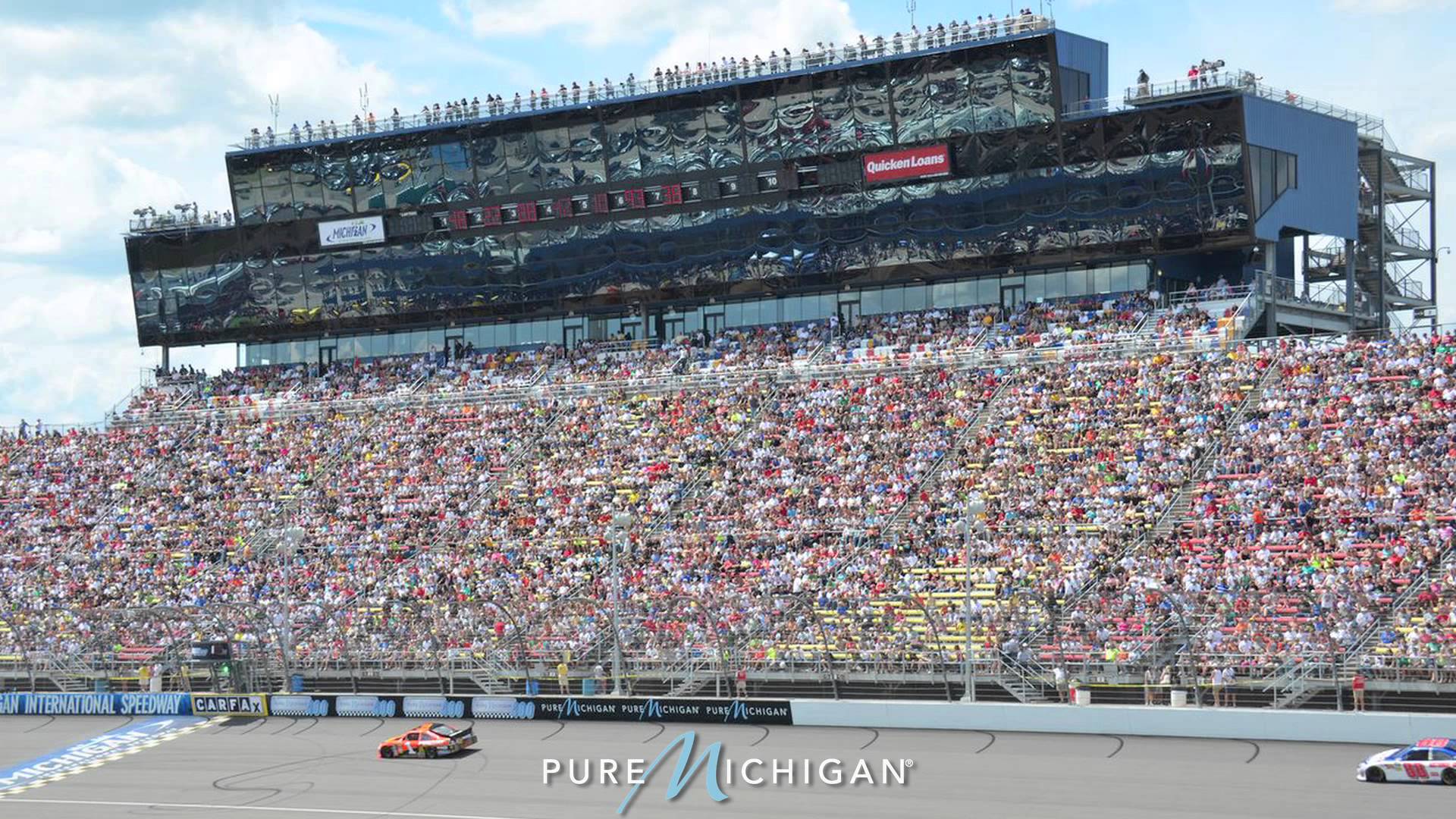 Pure Michigan 400 at Michigan International Speedway. Pure Michigan