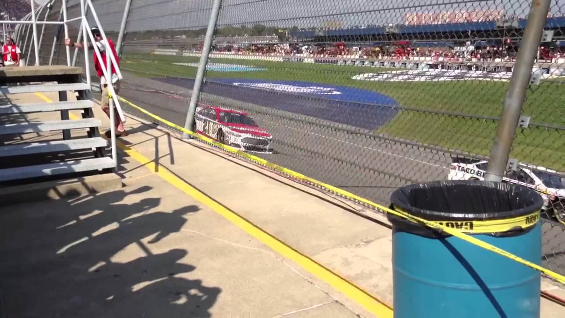 INSANE NASCAR SPEEDS SHAKE THE CAMERA Michigan International