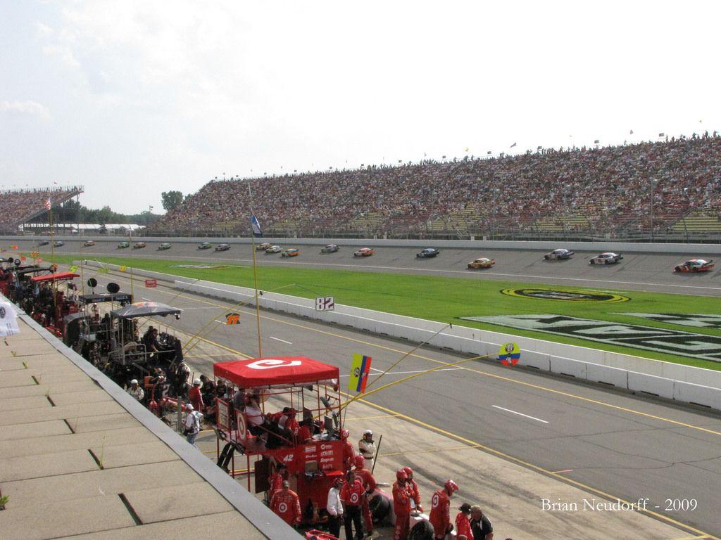 NASCAR August Race at Michigan International Speedway