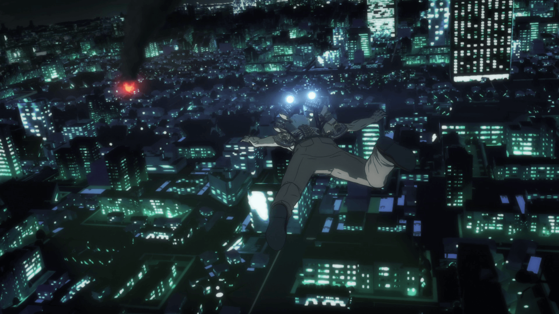 Inuyashiki, anime, city, hiro, ichiro, manga, mecha, robot, super hero,  superpower, HD phone wallpaper