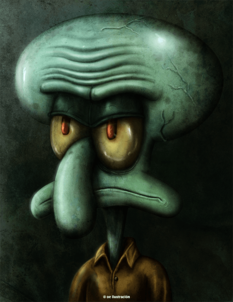 Successful Pictures Of Squidward Tentacles By Fluorescentteddy On.