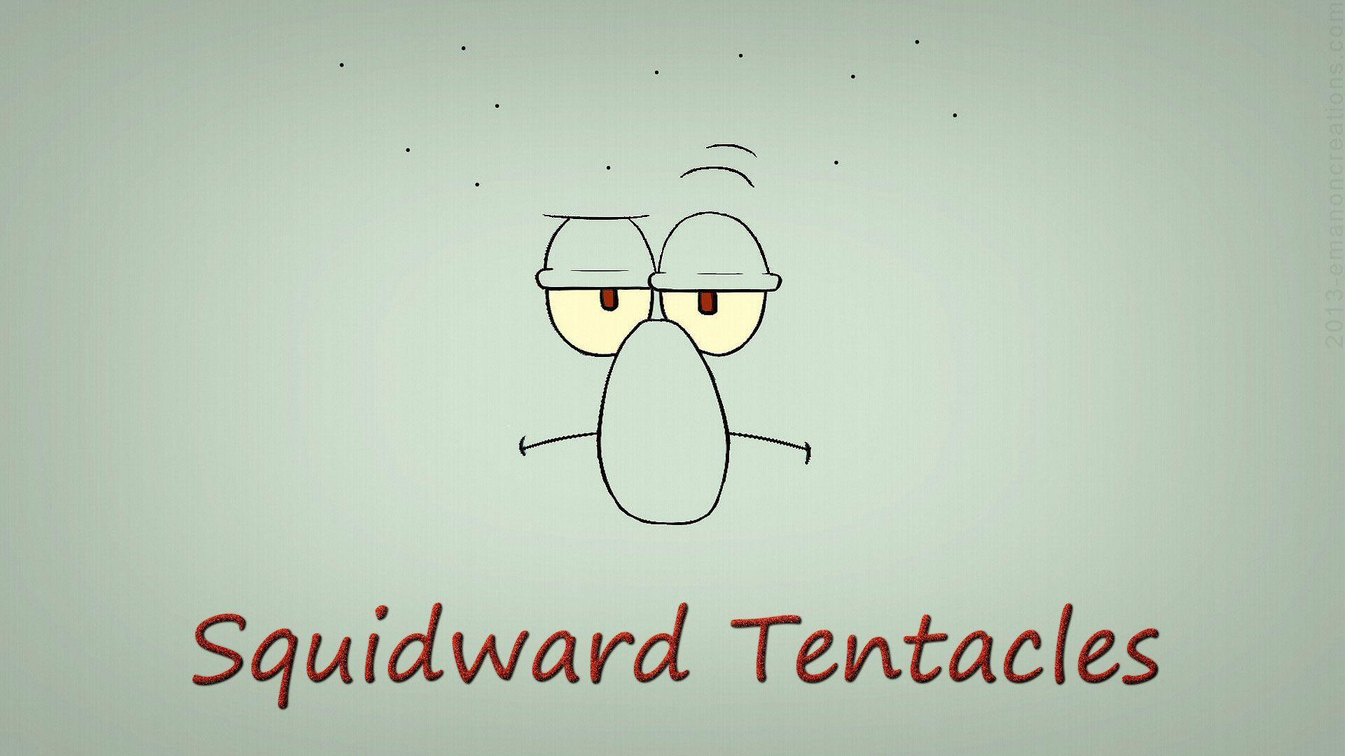 Squidward Tentacles HD. Cartoon. Squidward
