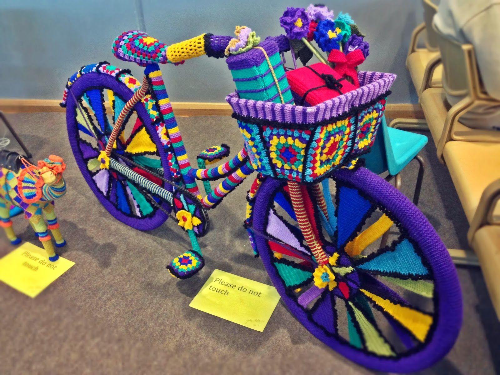 Must See Yarn Bomb Bicycles. Yarn bombing, Yarns and Crochet