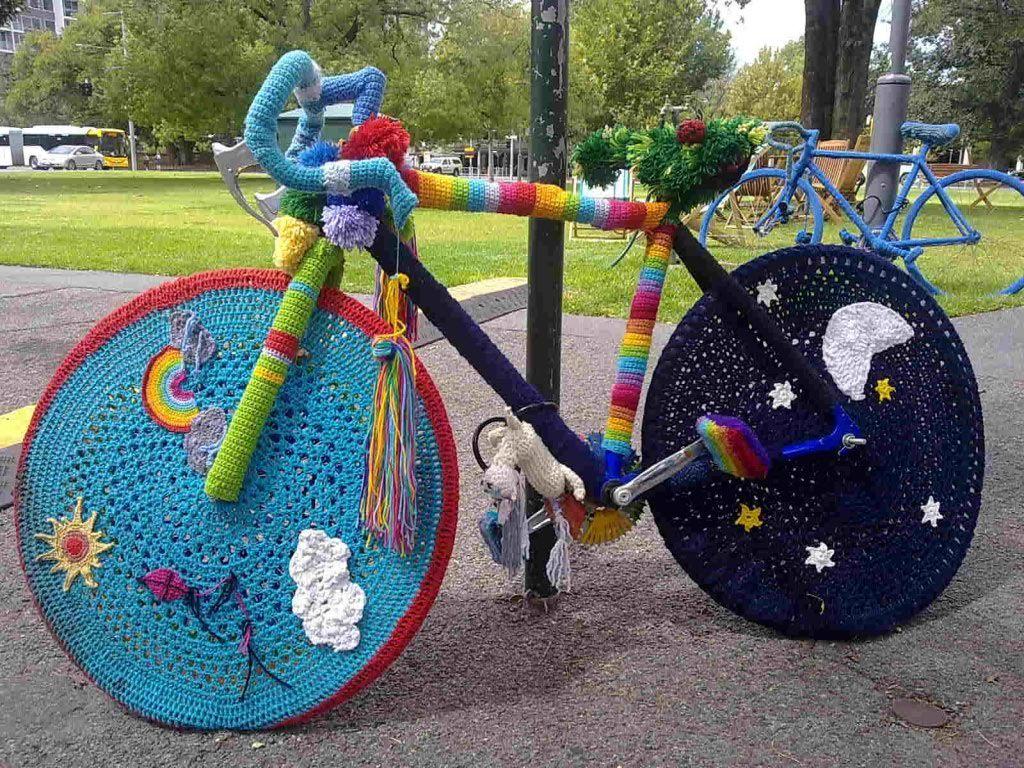 Yarn Bombing' Is The New Graffiti, But Is That OK?