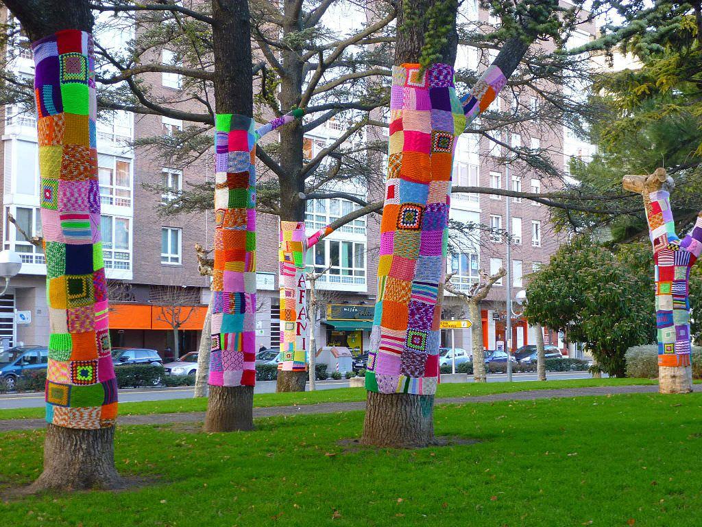 Yarn Bombing for a Cause
