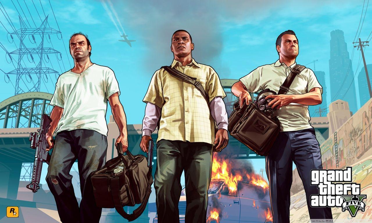 Grand Theft Auto V, Michael & Trevor ❤ 4K HD Desktop