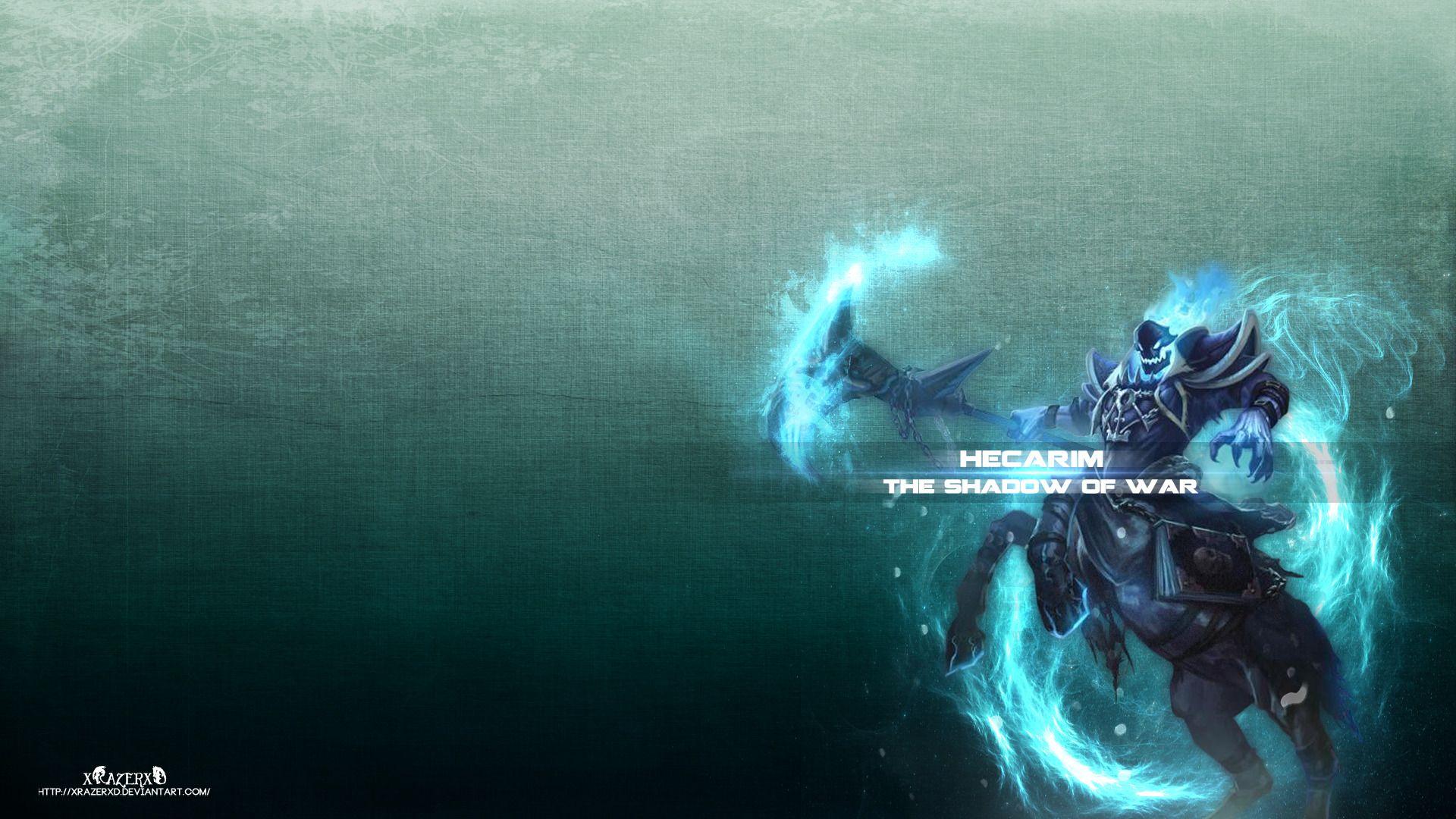 hecarim league of legends wallpaper and background