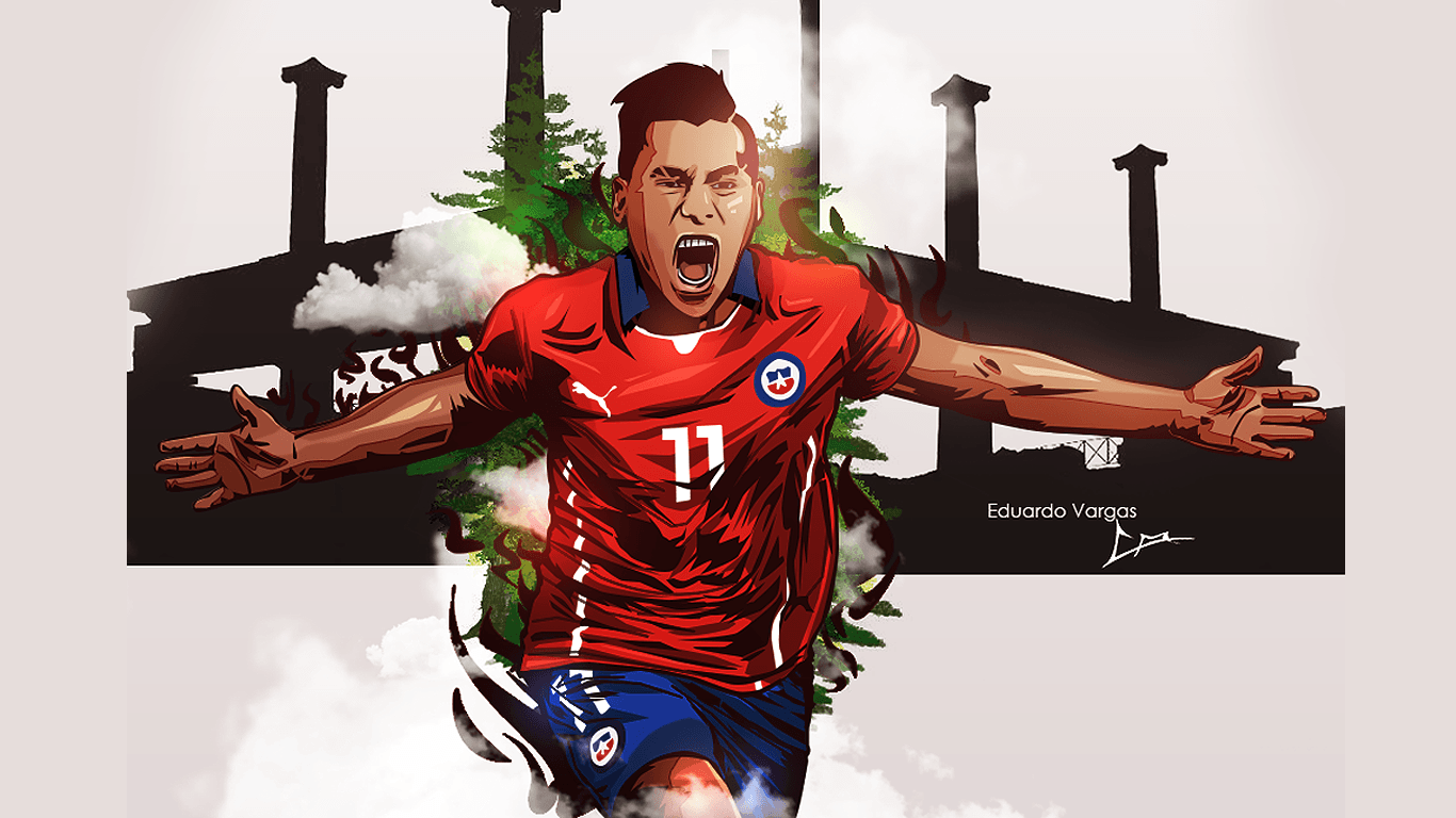 Eduardo Vargas HD Desktop Wallpaper 13050