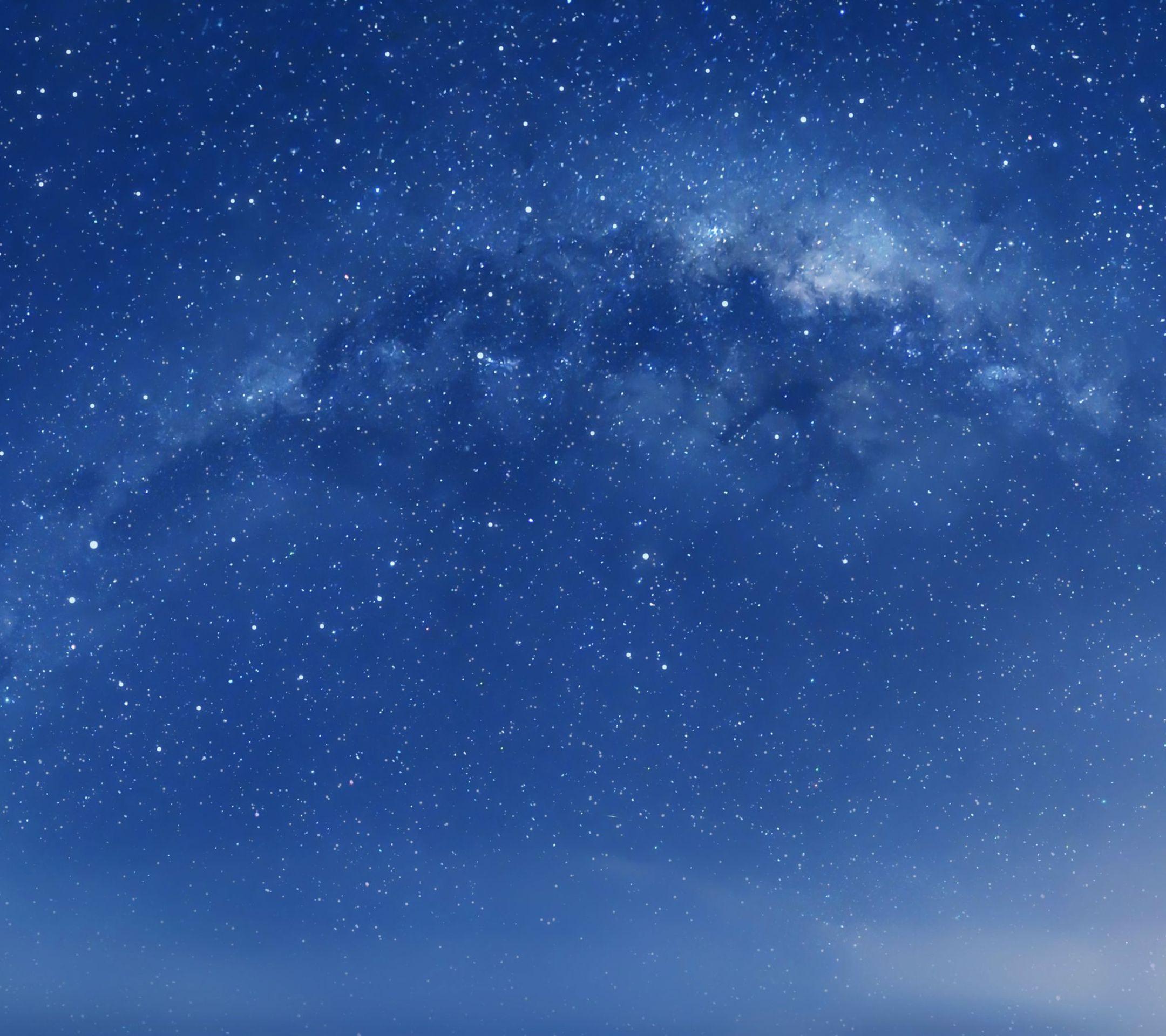 Apple iOS 8 Default Milky Way Galaxy Desktop Wallpaper
