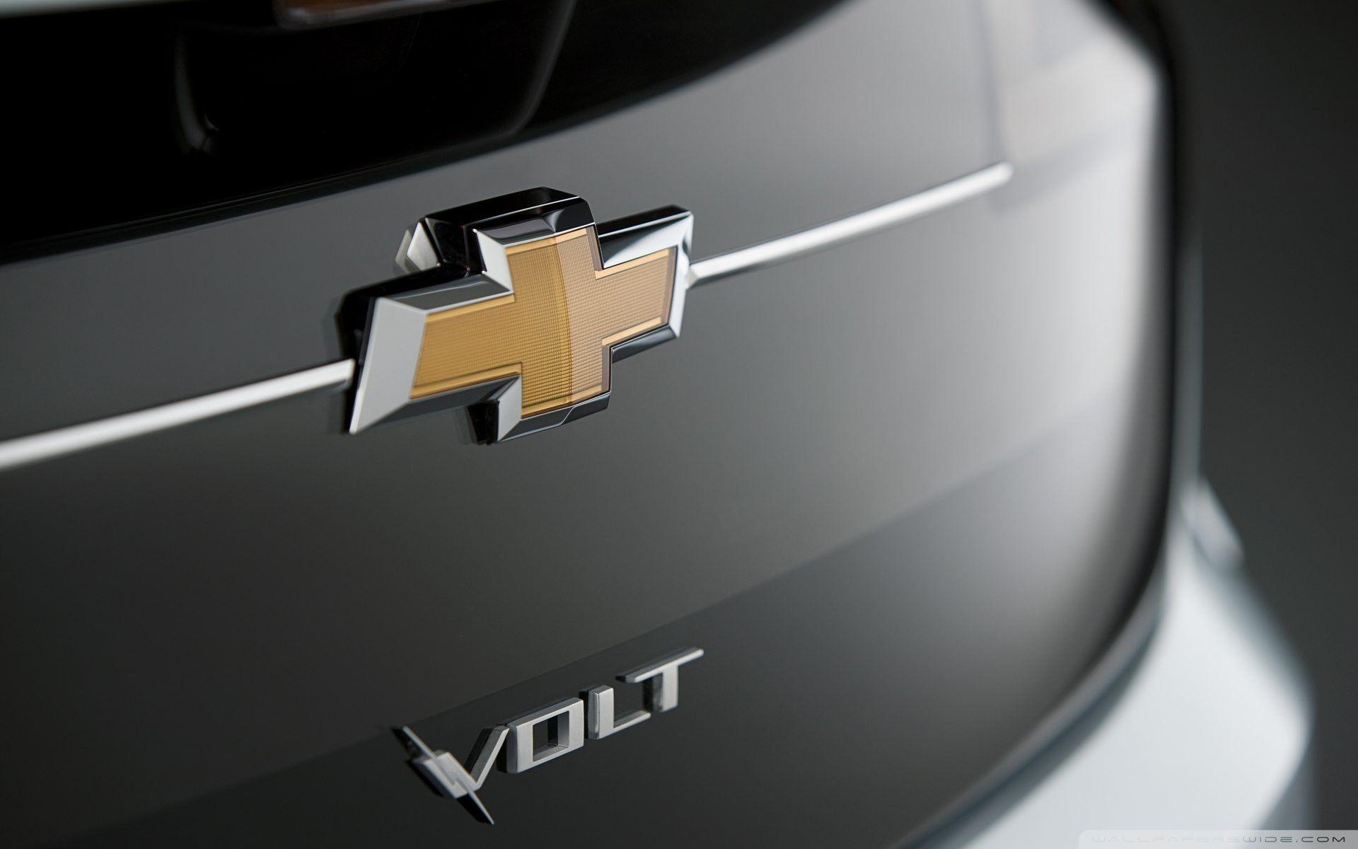 Chevrolet Volt Badge ❤ 4K HD Desktop Wallpaper for 4K Ultra HD TV