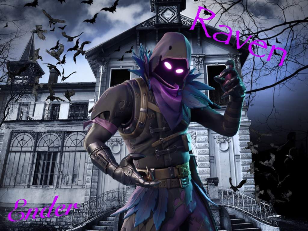 raven requested by http aminoapps com p ybr3q8 - fortnite wallpaper raven skin